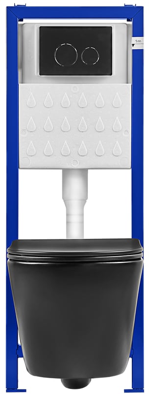 Zestaw podtynkowy WC Alice Domino