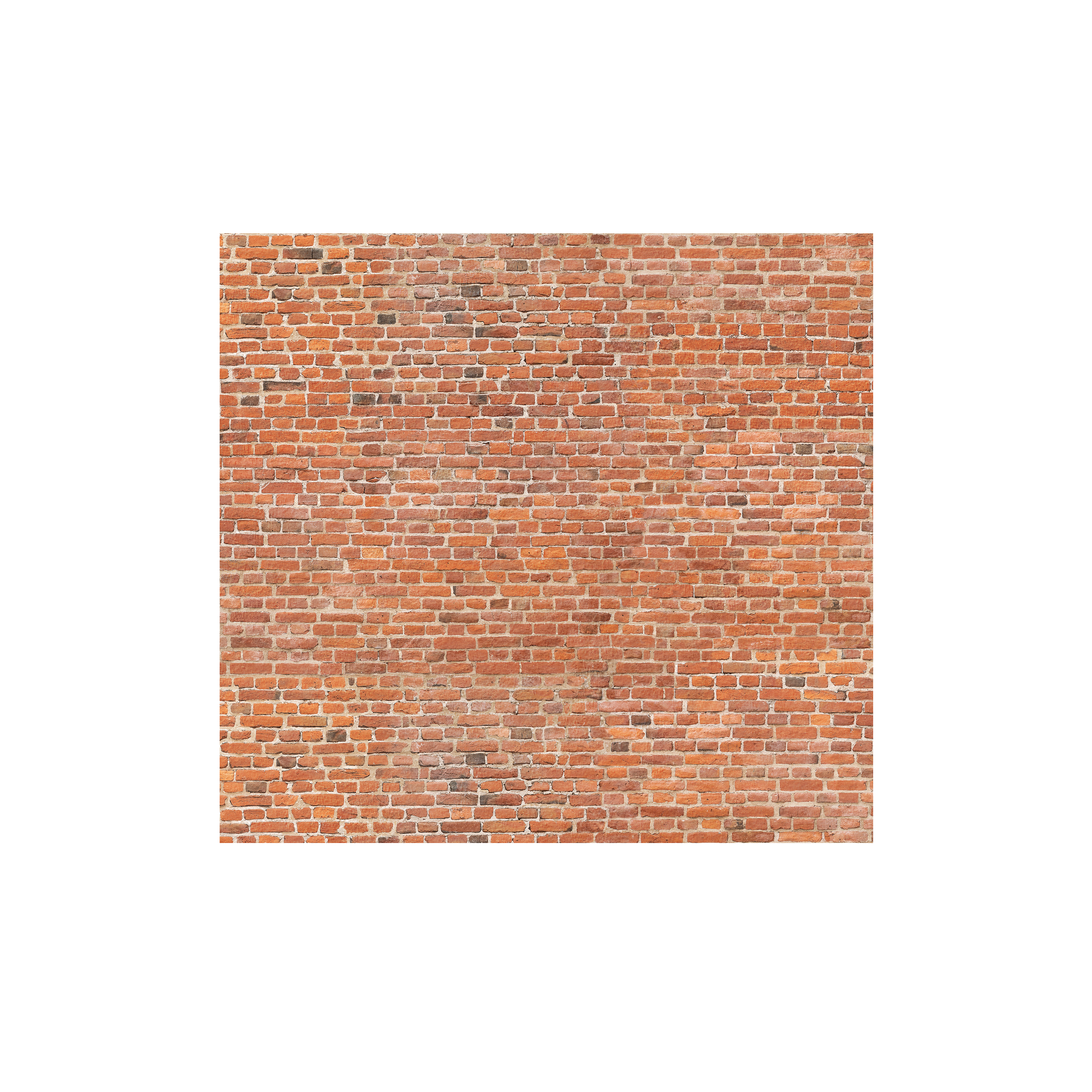 Mural Brick cegła czerwona 300 x 280 cm struktura Art