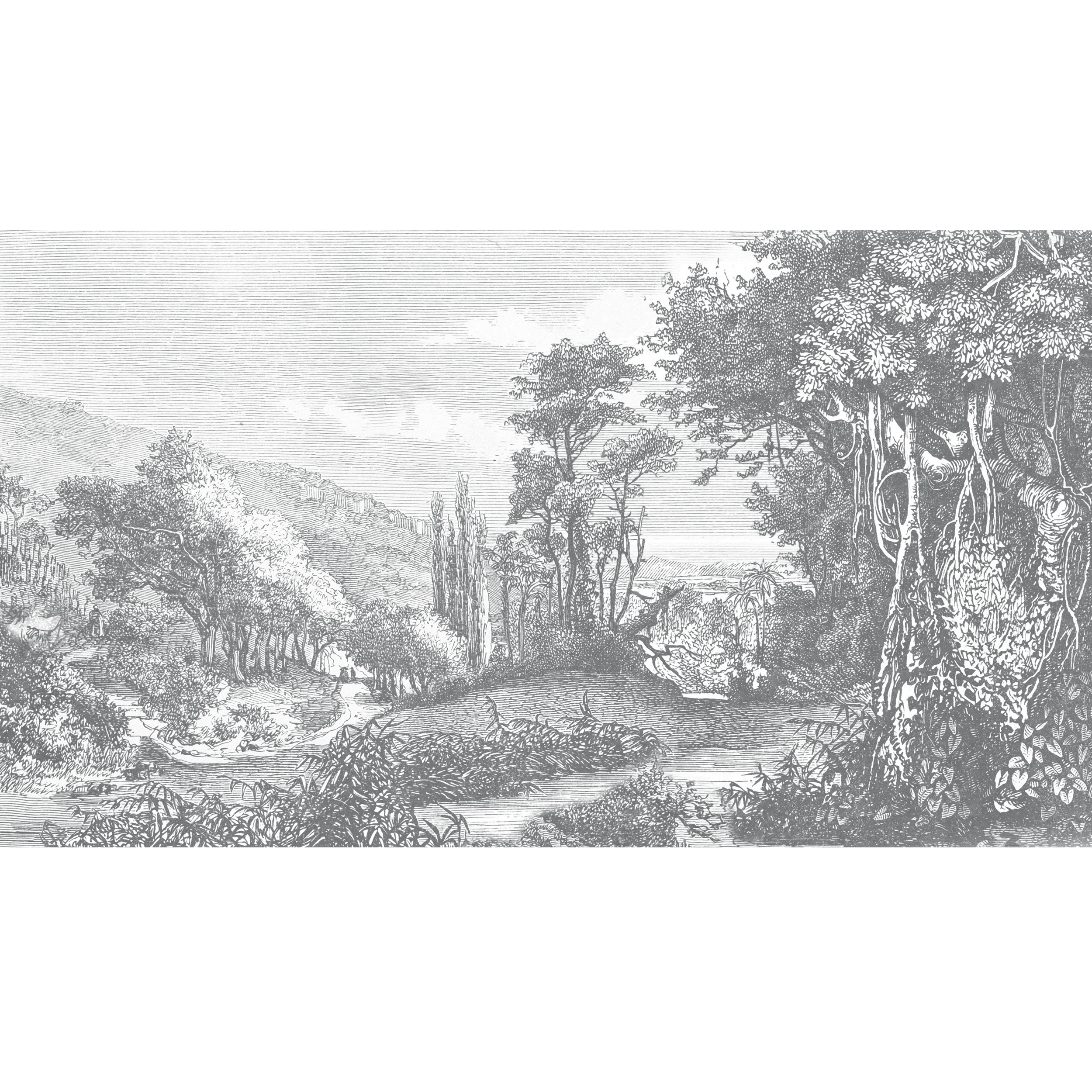 Mural Landscape wzgórza 500 x 280 cm struktura Art