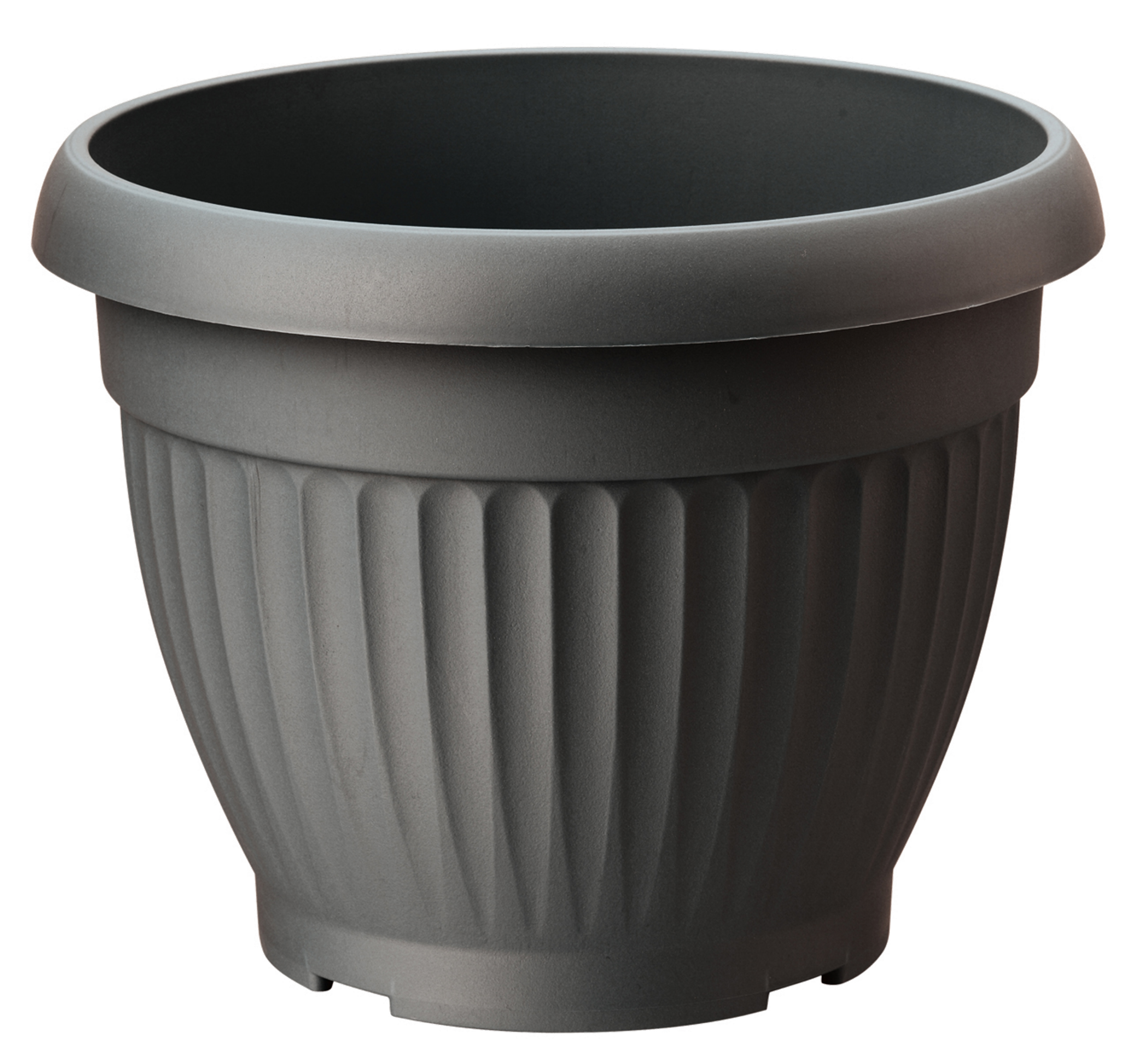 Osłonka doniczki Dona 25 cm antracytowa