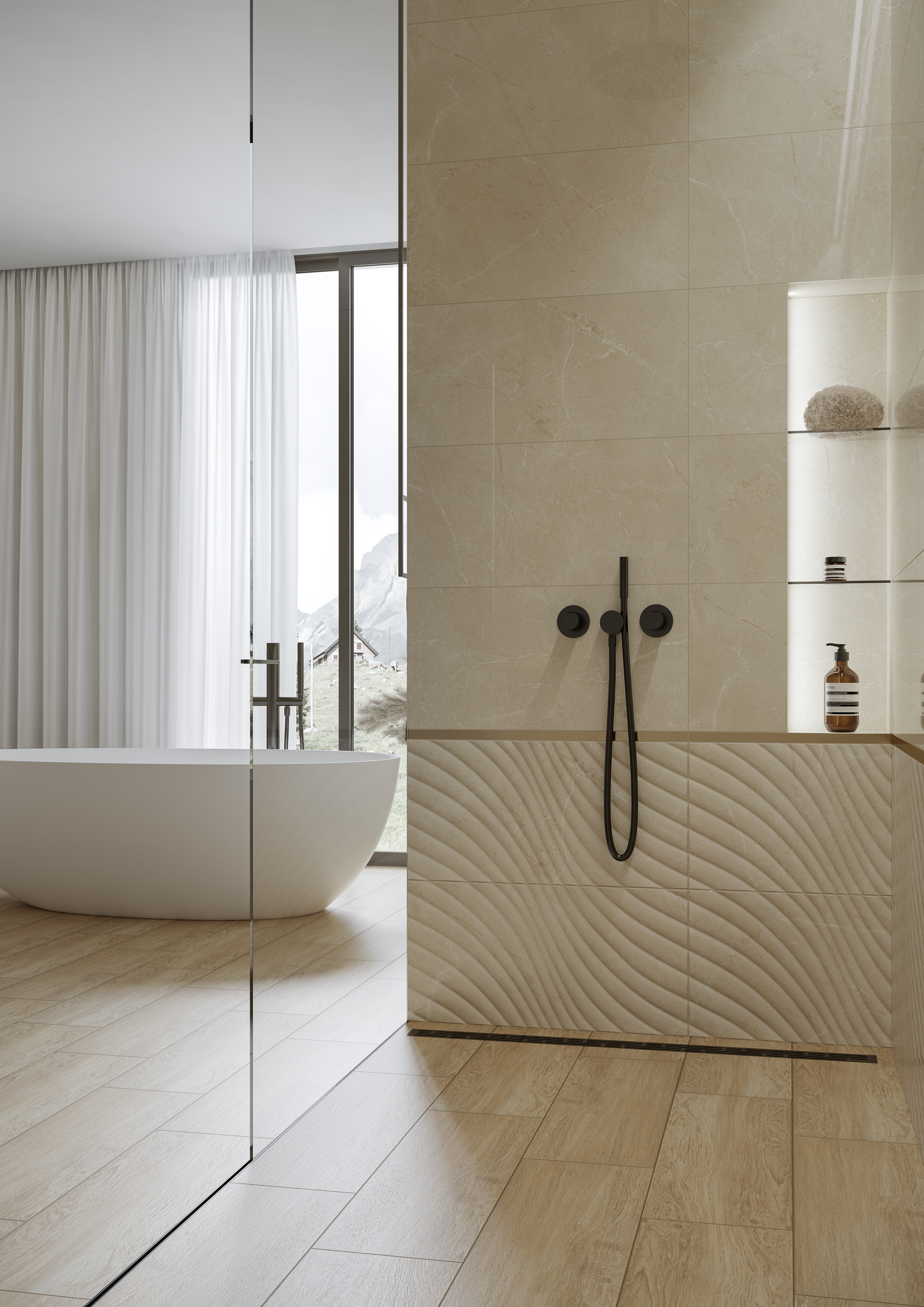 Glazura Carina Beige 30x60 Ceramika Paradyż - 3