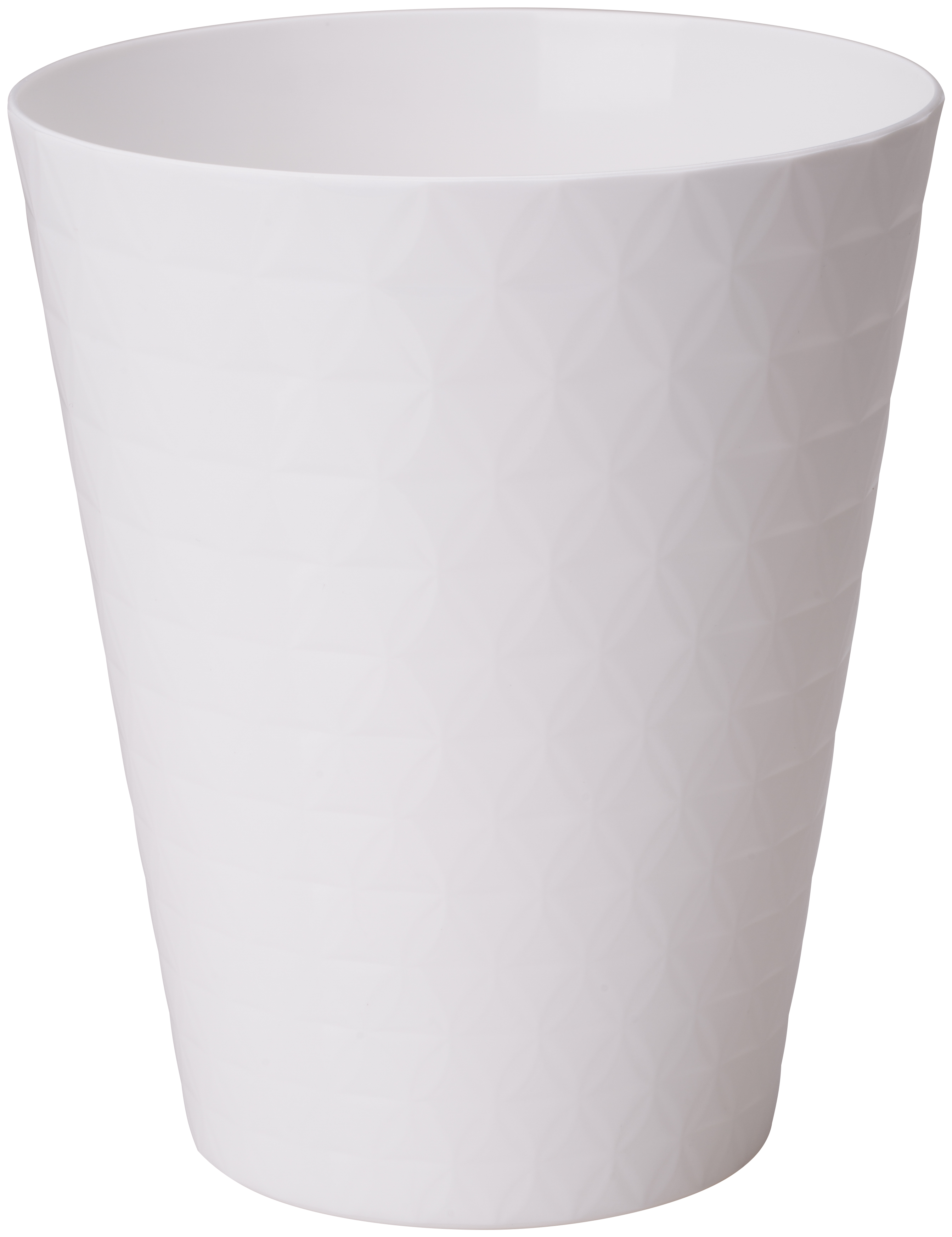 Osłonka storczyka 13 cm diamentowa biała