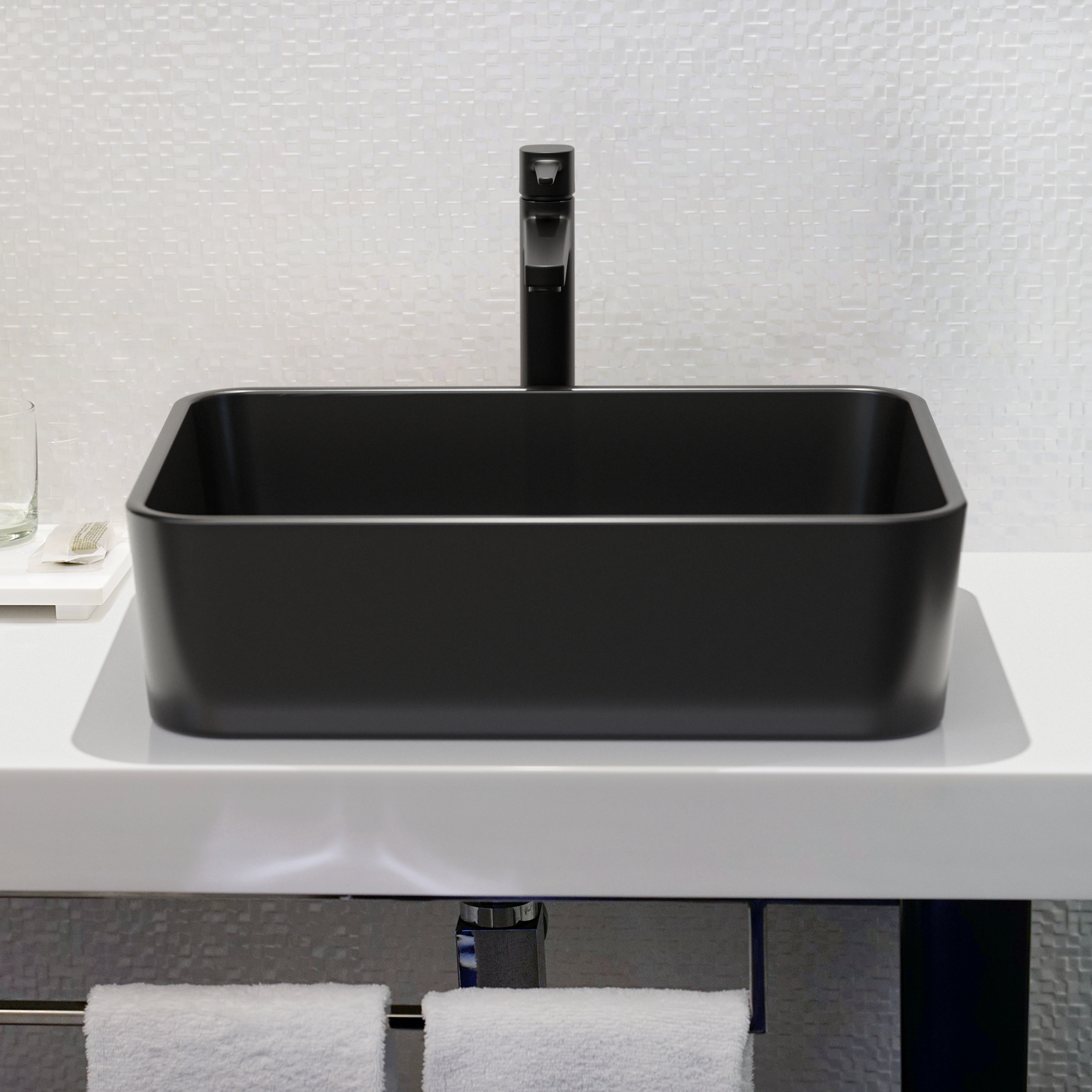 Umywalka ceramiczna nablatowa Nyks 48 Invena - 7