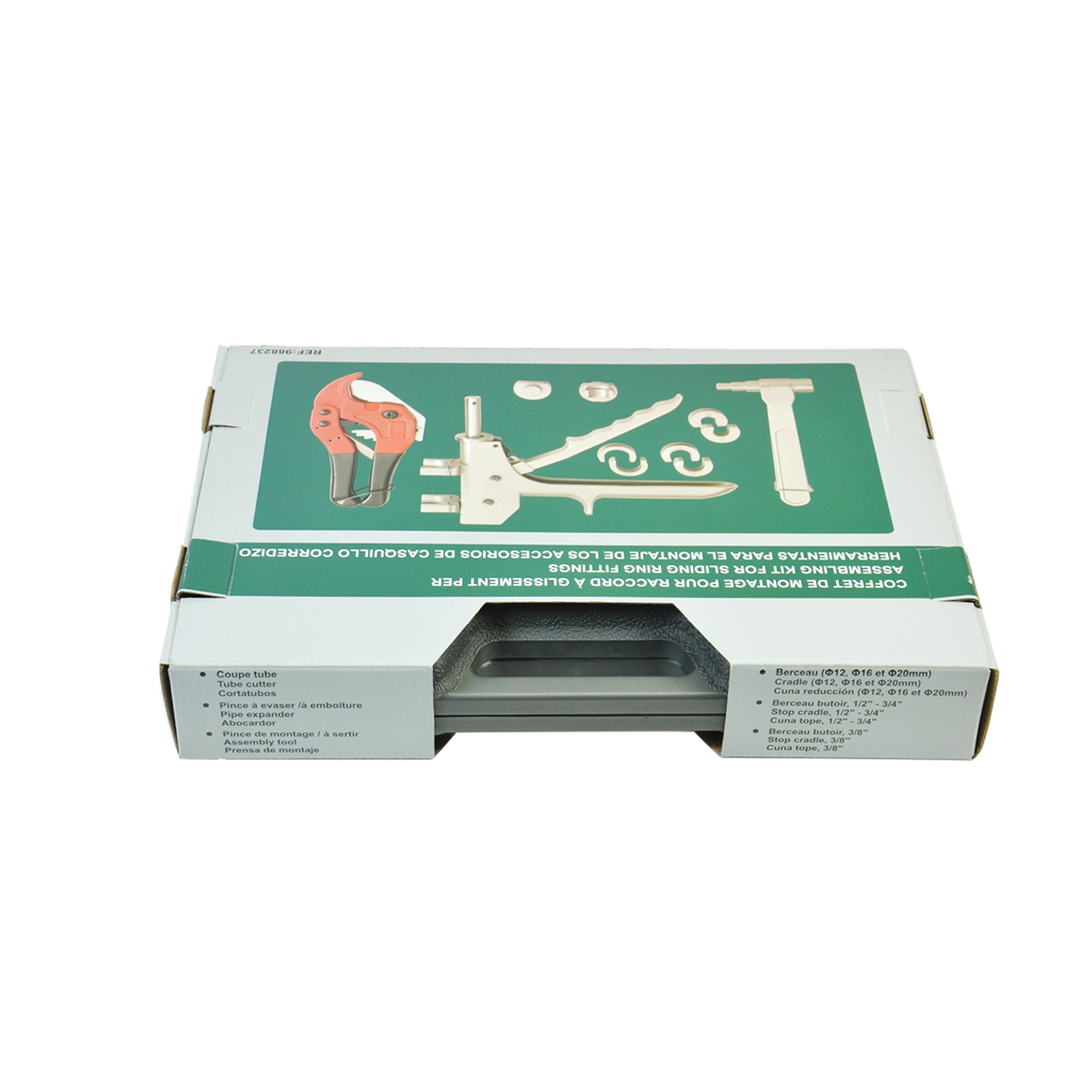 Coffret pince à glissement D.12 à D.20 mm pour PER + coupe tube - 2