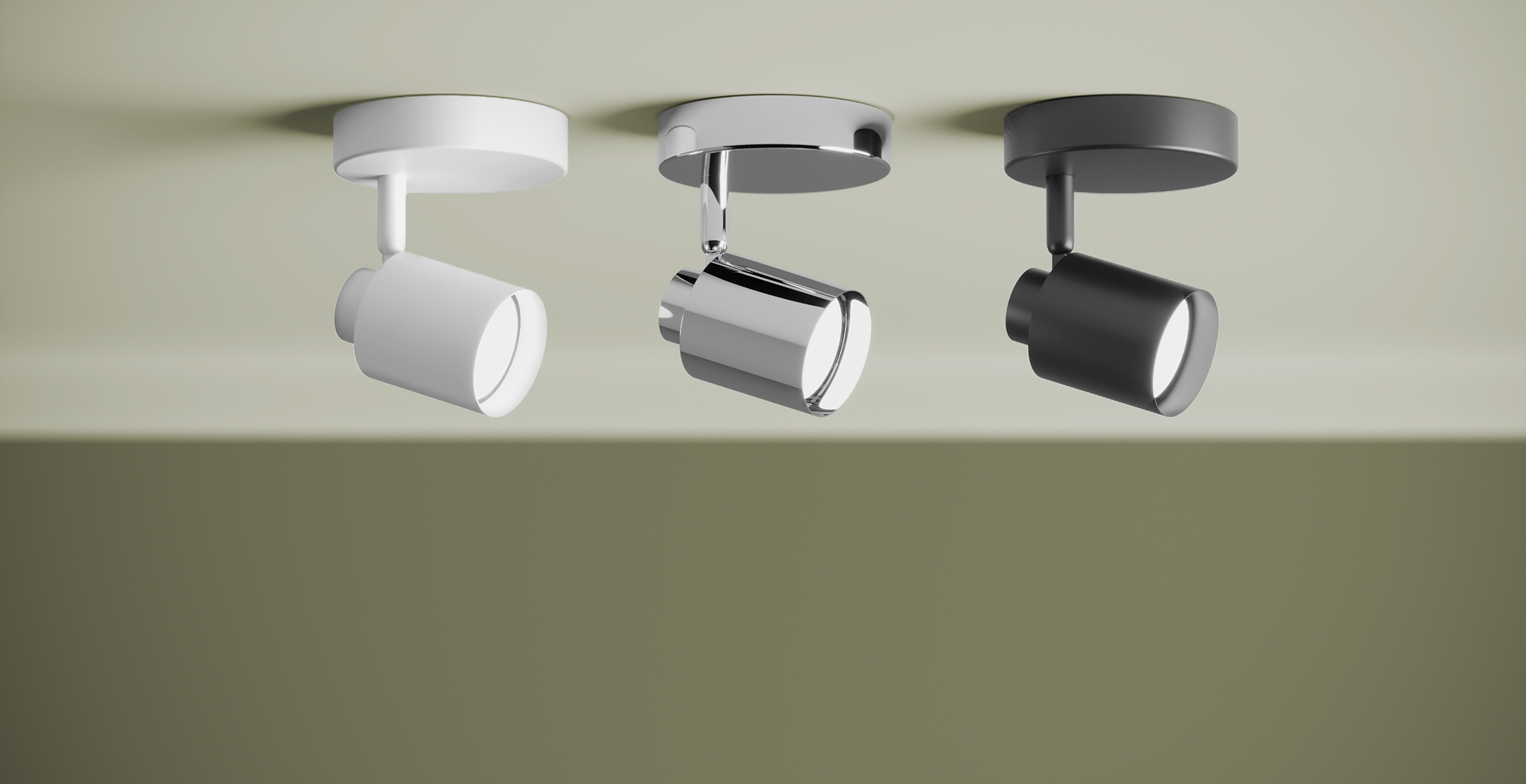 Reflektor Tekla czarny GU10 Inspire - 3