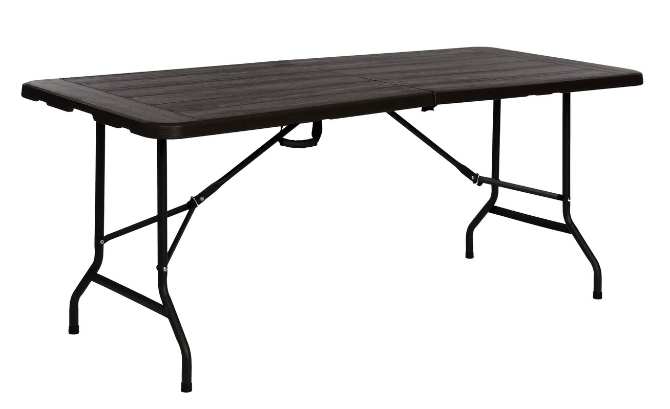 Stół ogrodowy cateringowy Wood Catering 180x70cm antracyt Ote