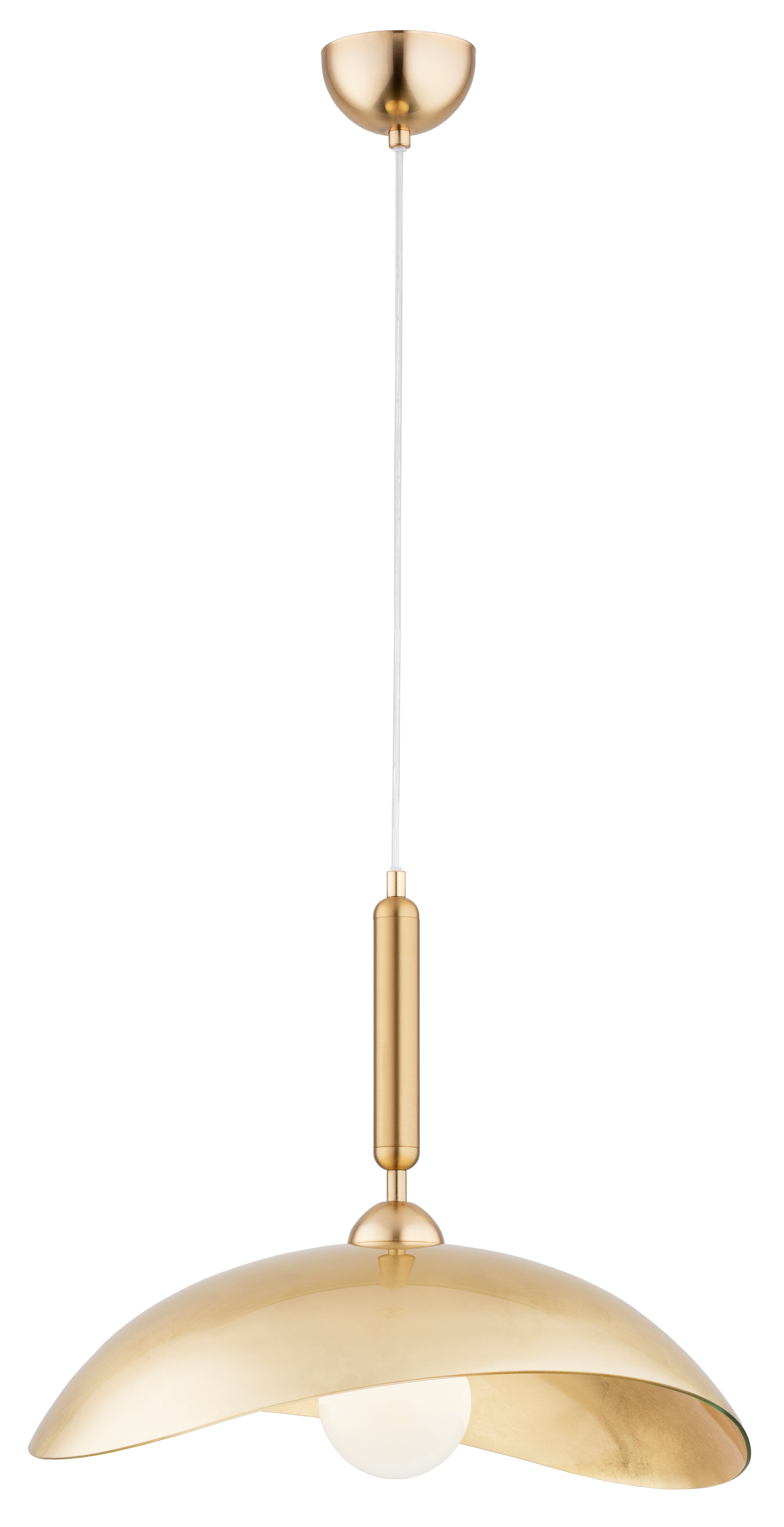 Lampa wisząca Golden złota E27 Alfa