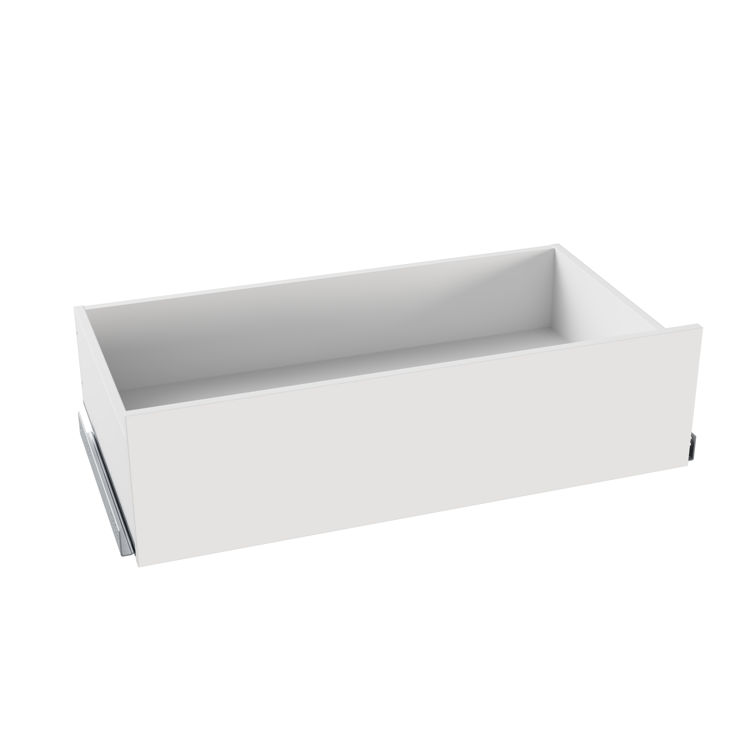 Szuflada 25 cm do korpusu 100 cm głębokość 58 cm biała