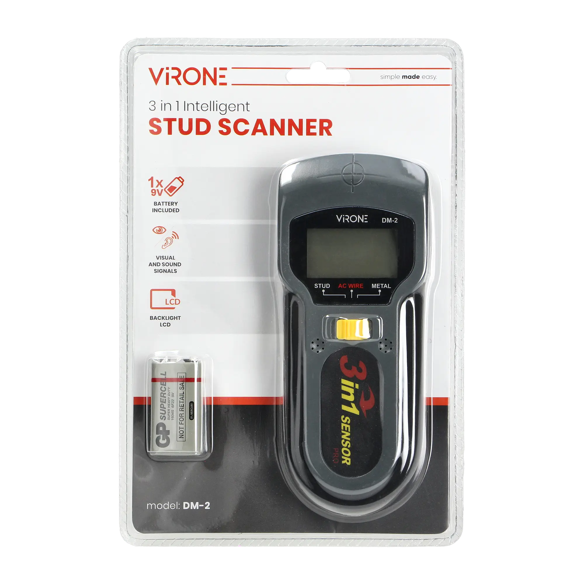 Detektor wielofunkcyjny DM-2 Virone - 2