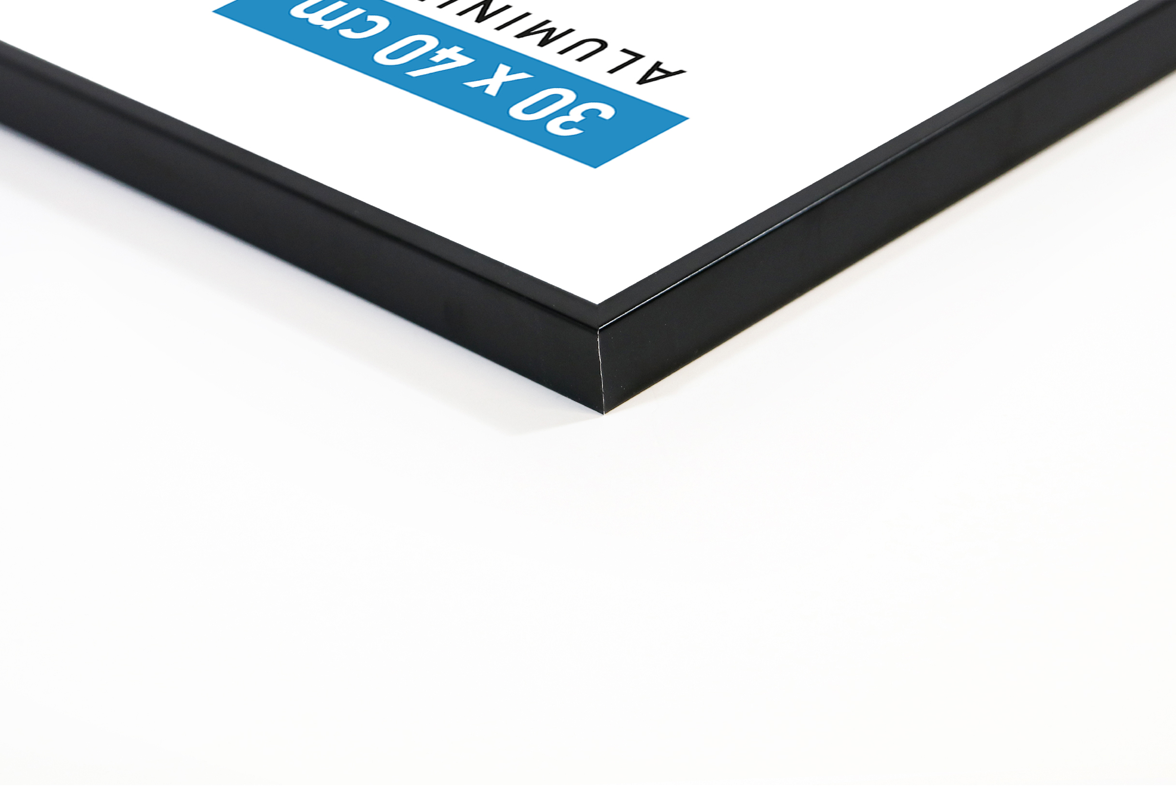 Ramka na zdjęcia Accent 70 x 100 cm czarna aluminiowa - 8