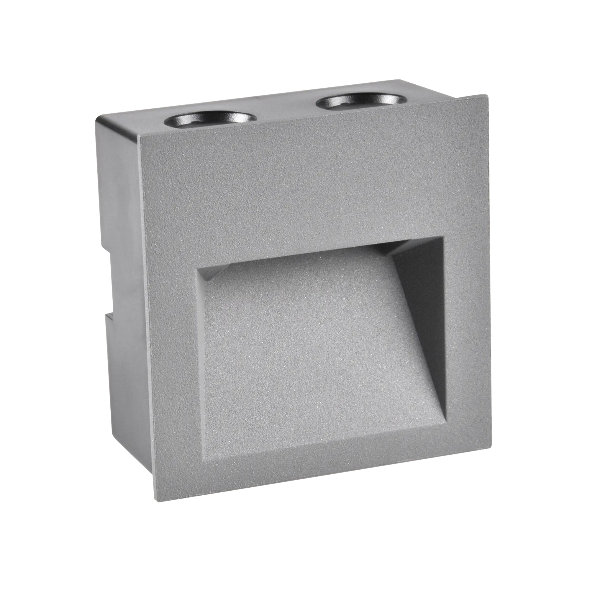 Oprawa schodowa Q7 szara kwadratowa 9 cm IP44 LED Goldlux