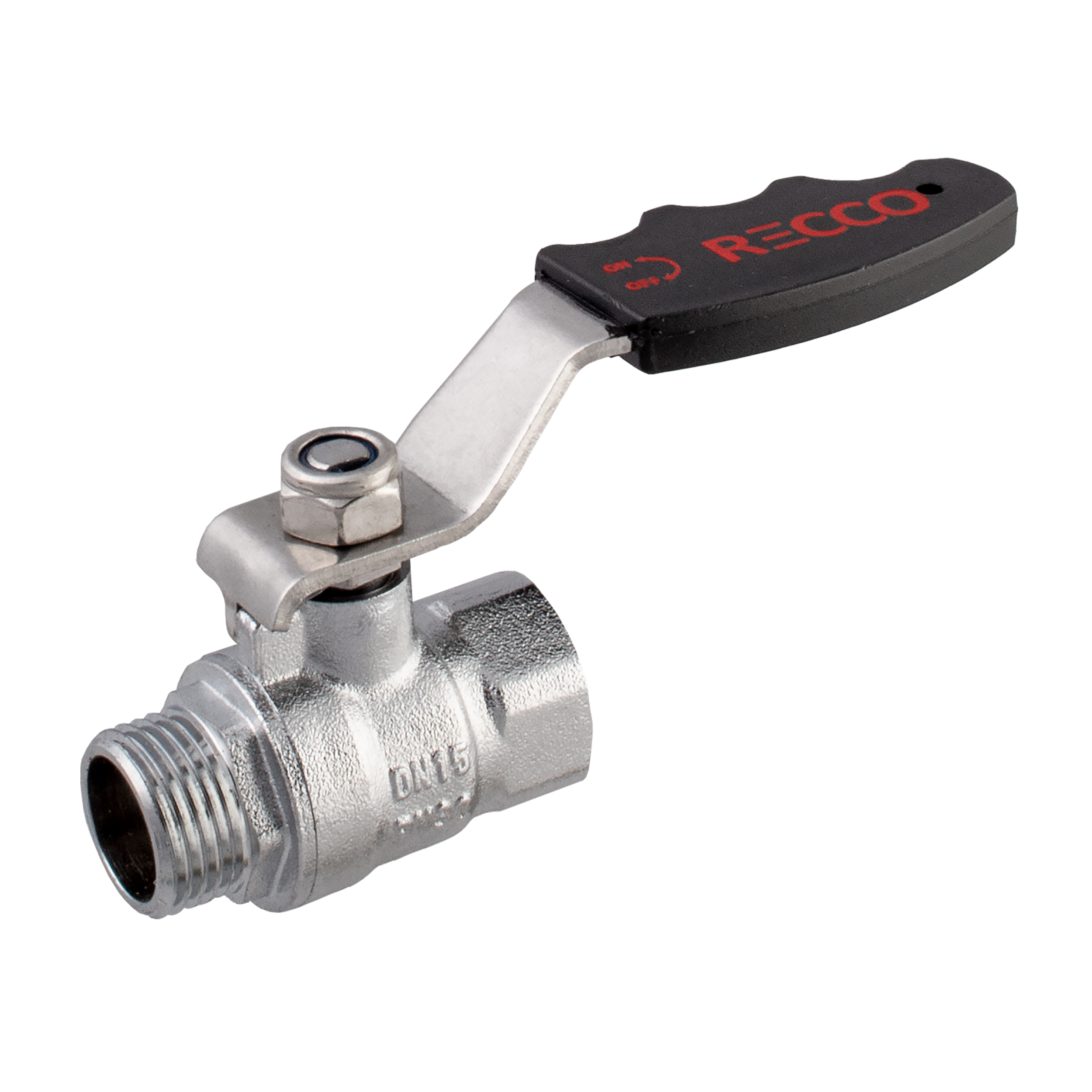 Zawór kulowy 1/2" antywapienny Recco