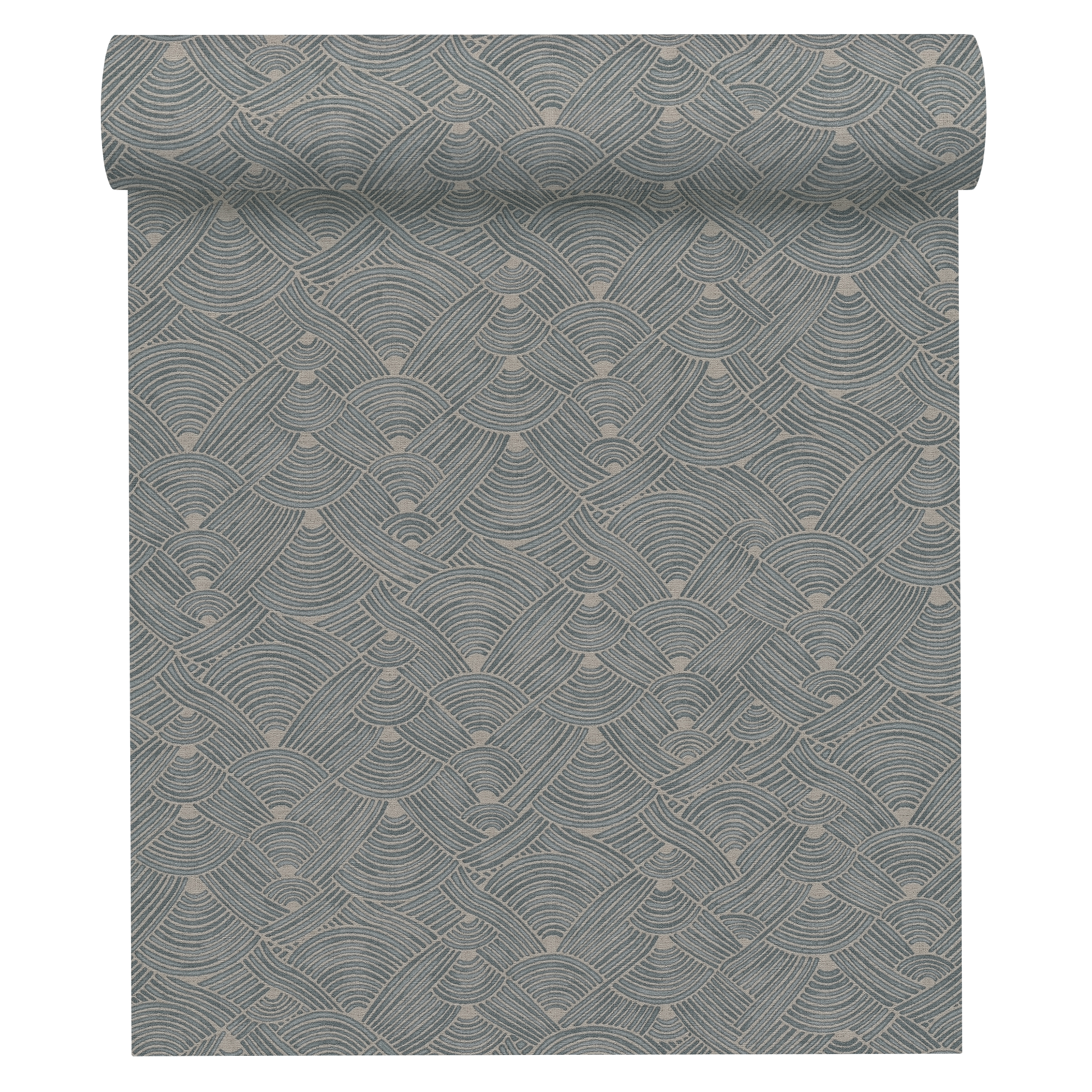 Tapeta Lutece 387421 niebieska winylowa na flizelinie
