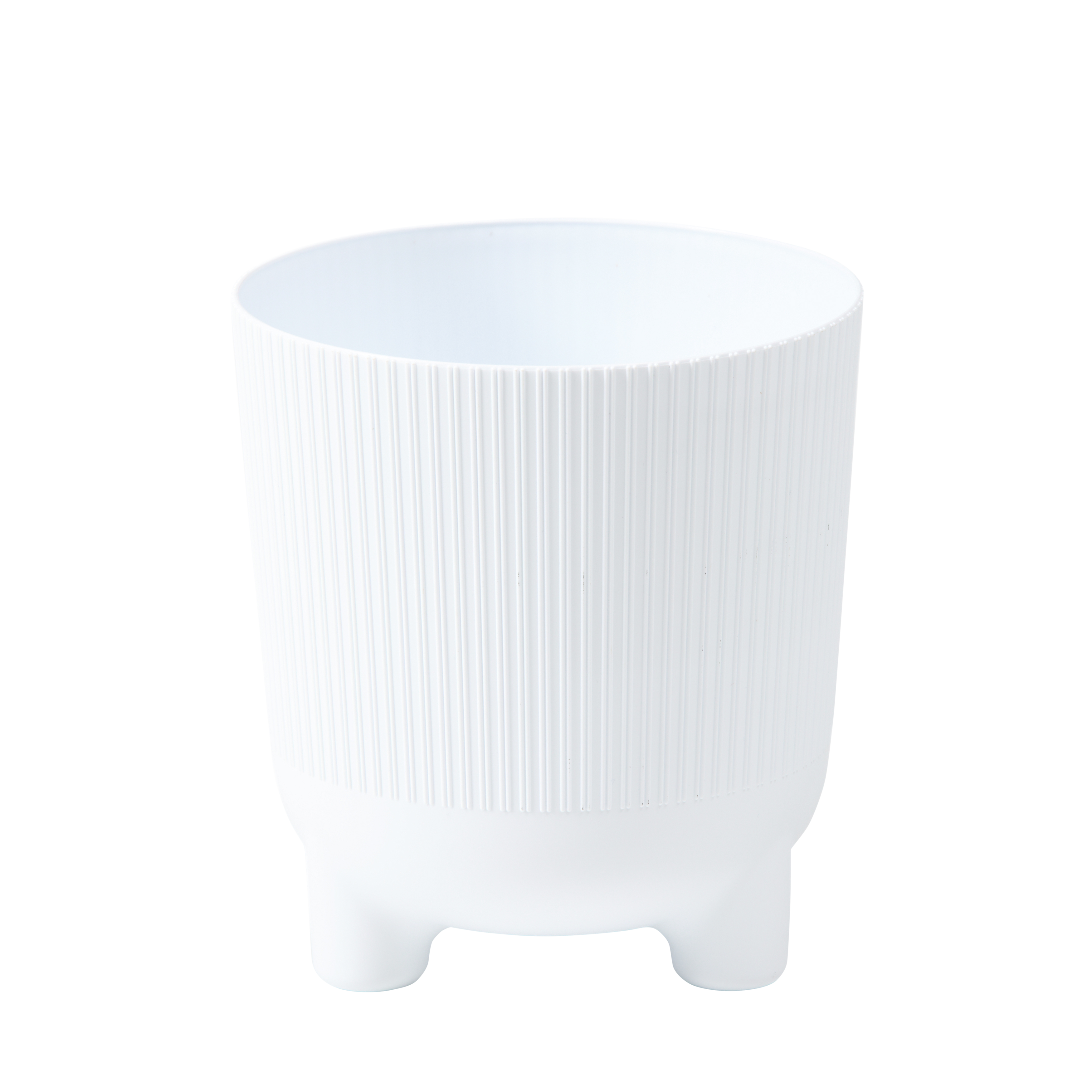 Osłonka doniczki Aria Jumper 16cm biała Lamela