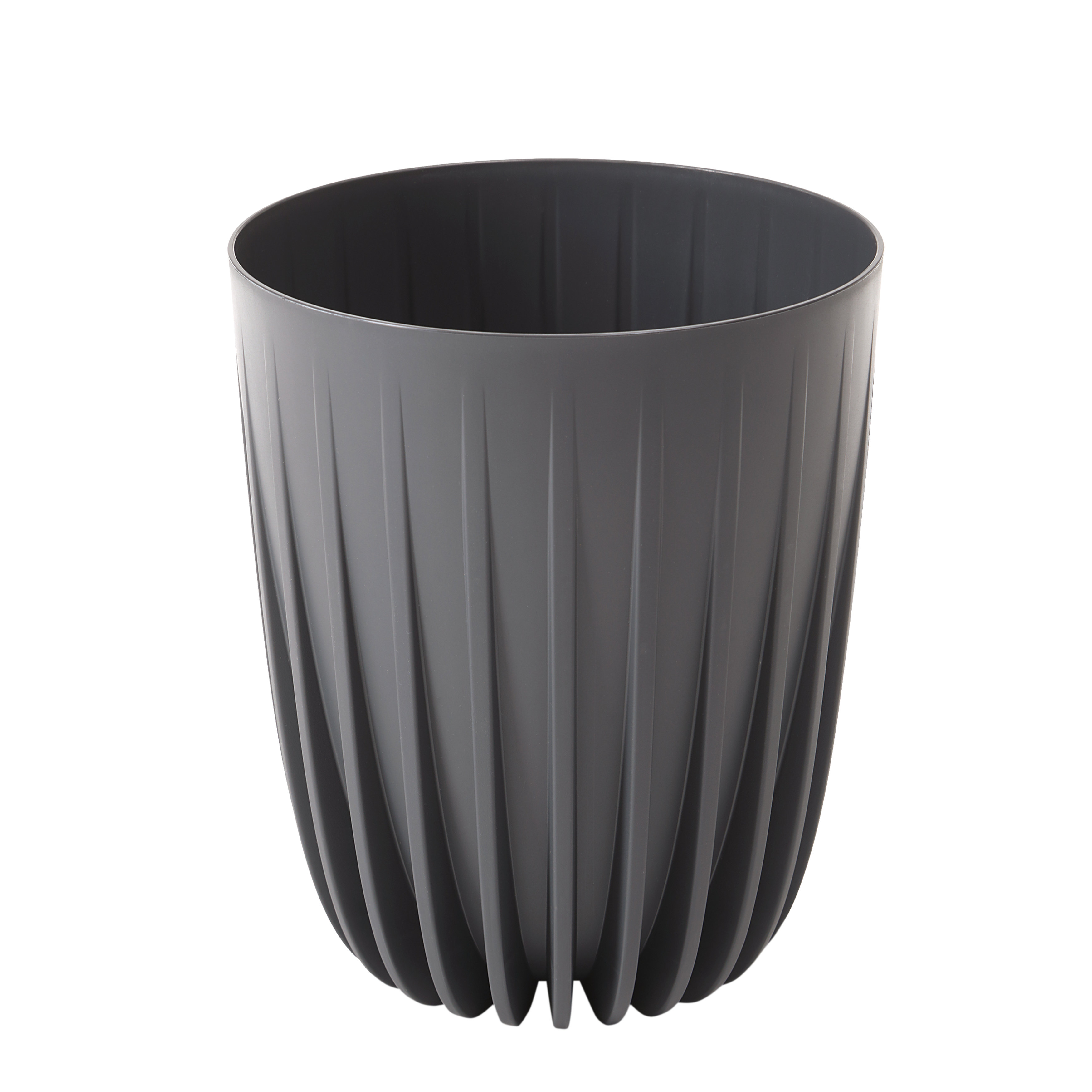 Doniczka plastikowa Mira śr.39 cm szara Lamela