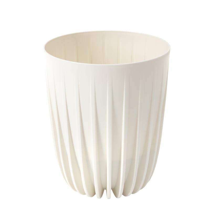 Doniczka plastikowa Mira śr.39 cm kremowa Lamela