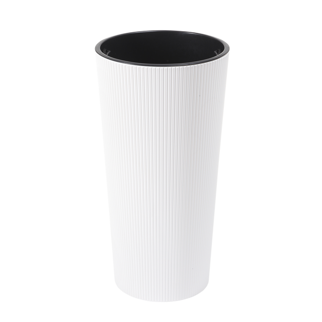 Donica wysoka Lilia śr.25 cm biała Lamela