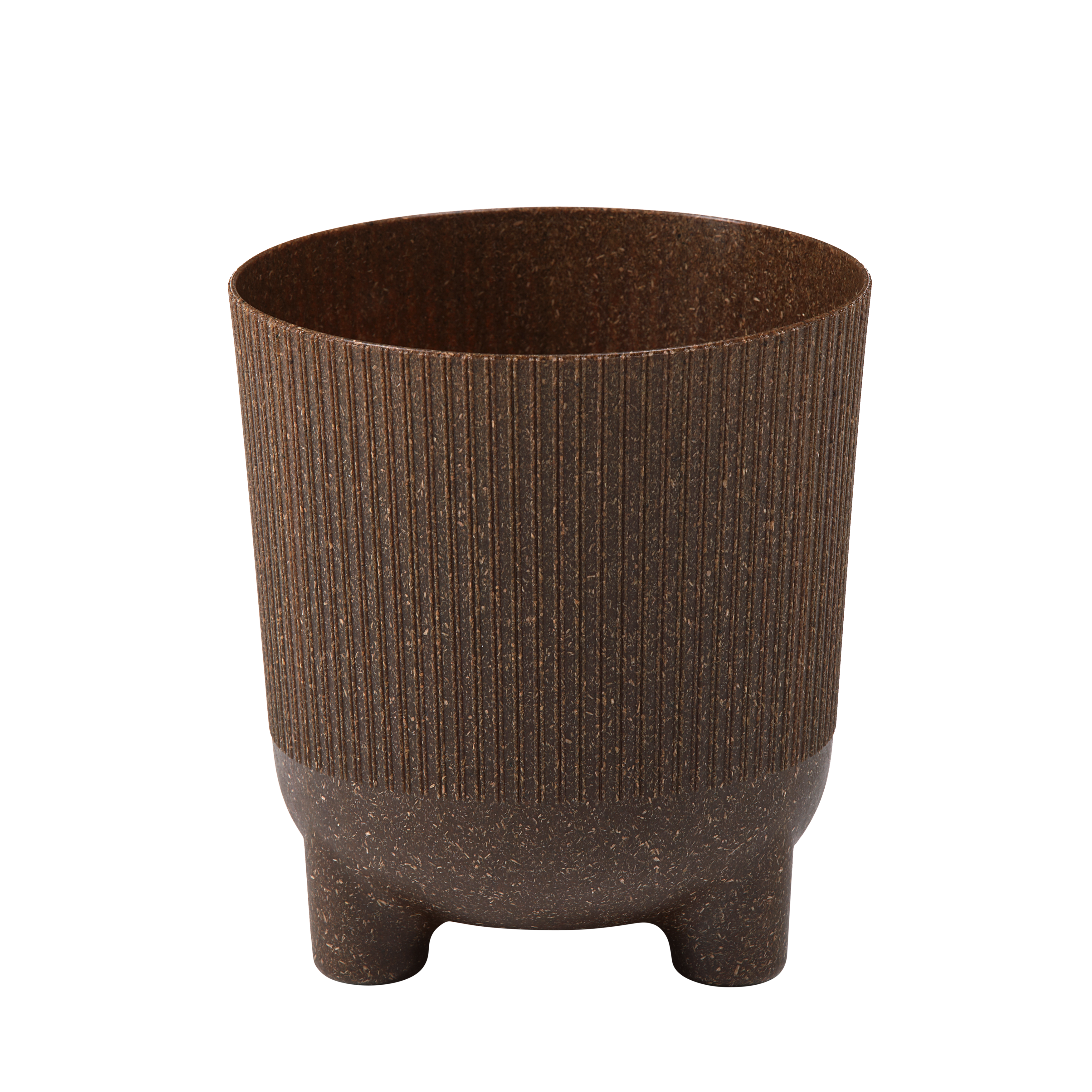 Osłonka doniczki Aria Jumper 16cm brązowa Lamela