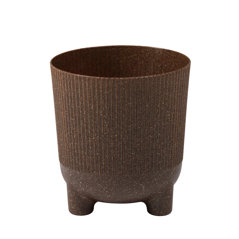 Osłonka doniczki Aria Jumper 18cm brązowa Lamela