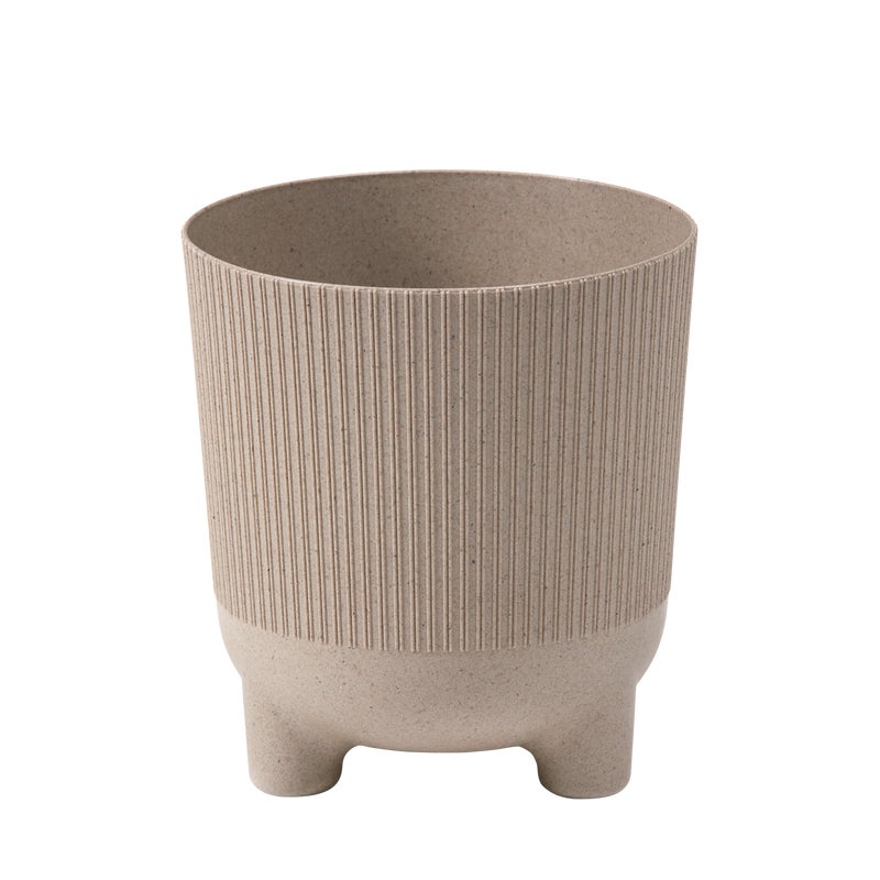 Osłonka doniczki Aria Jumper 16cm beżowa Lamela