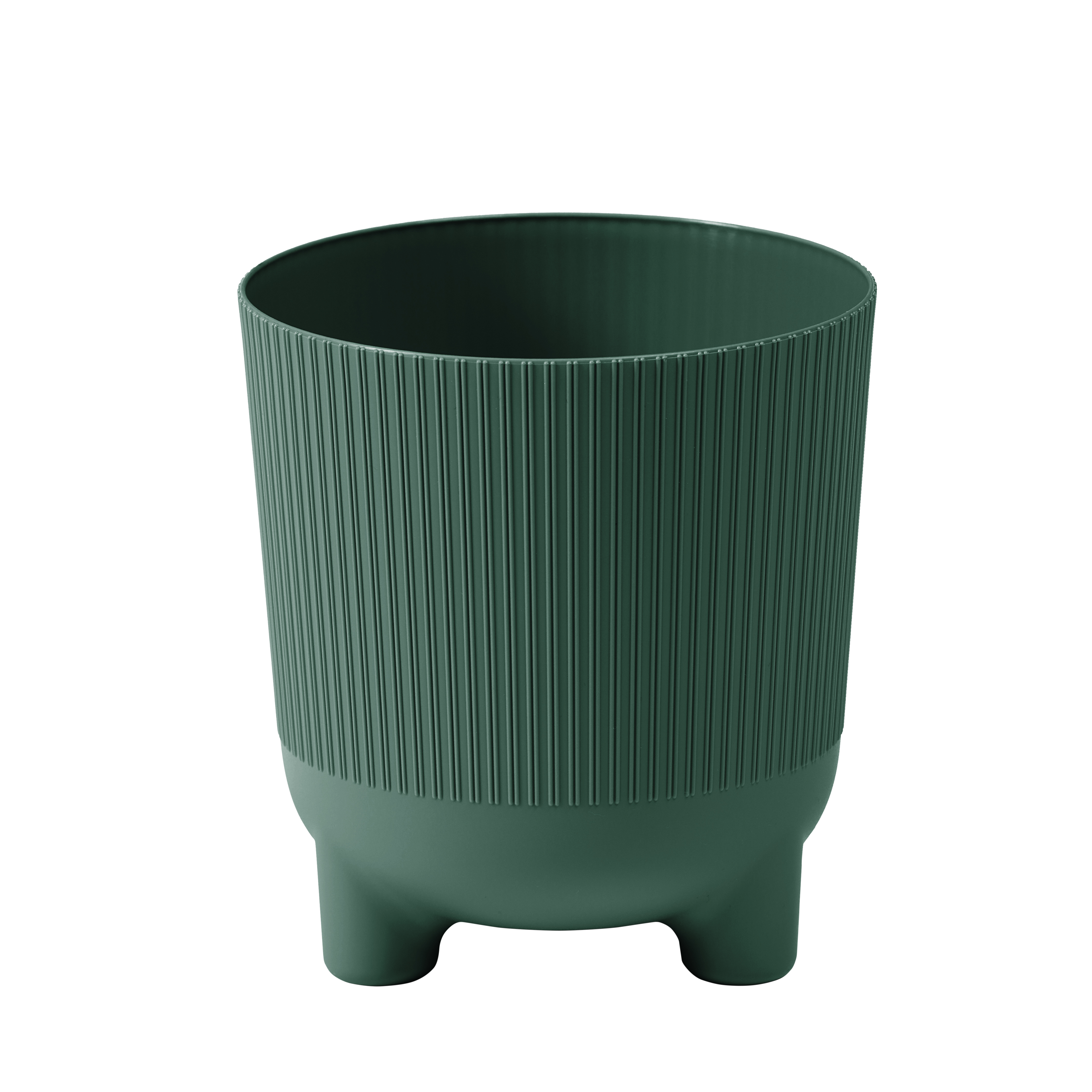 Osłonka doniczki Aria Jumper 14cm zielona Lamela