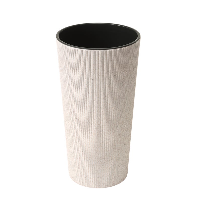 Donica wysoka Lilia śr.29.5 cm kremowa Lamela