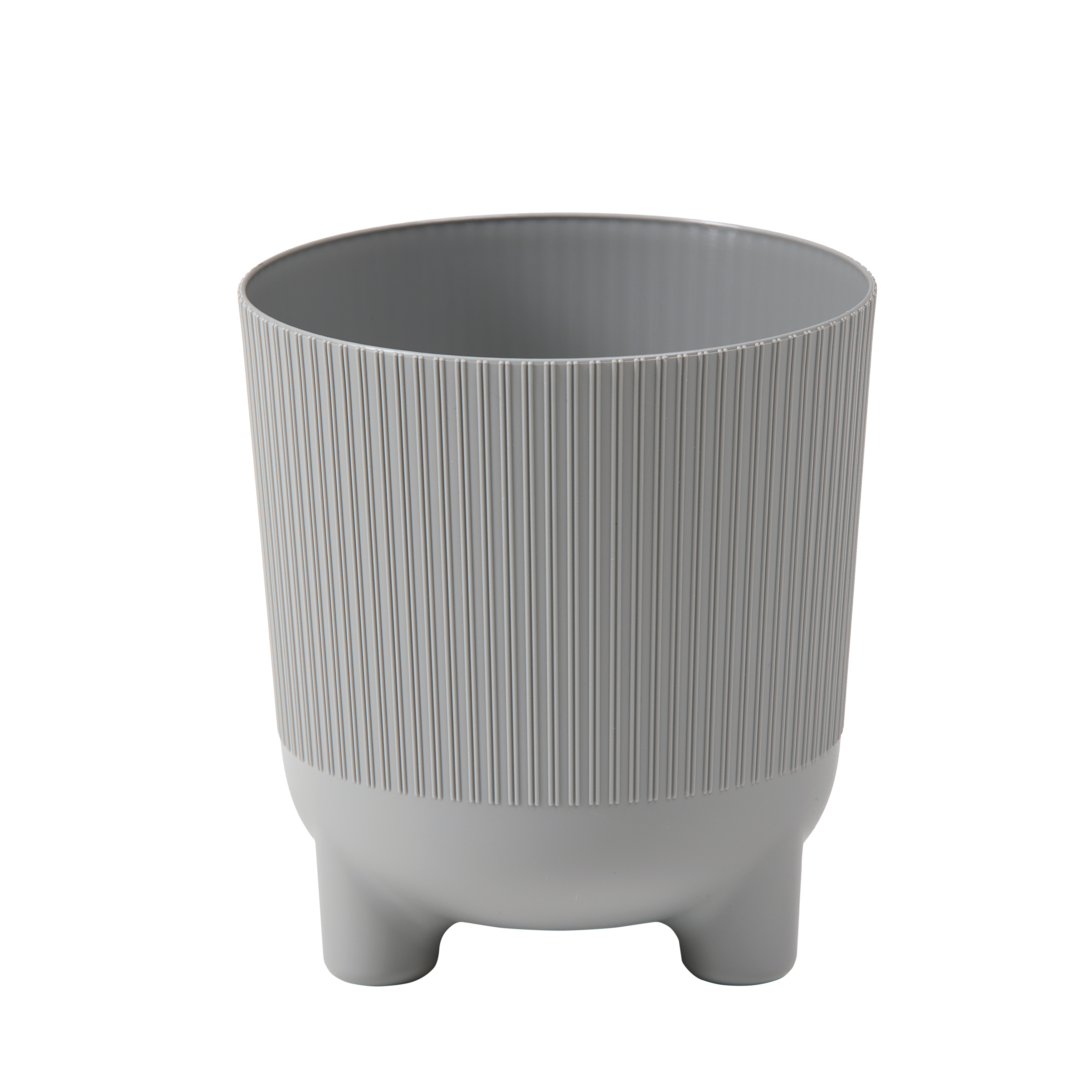 Osłonka doniczki Aria Jumper 14cm szara Lamela