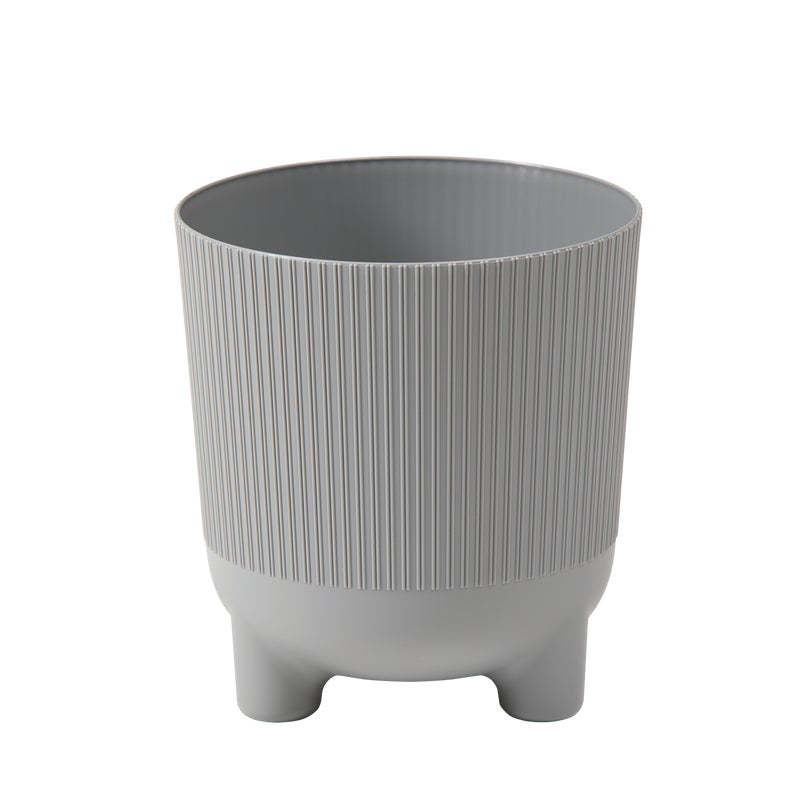 Osłonka doniczki Aria Jumper 14cm szara Lamela