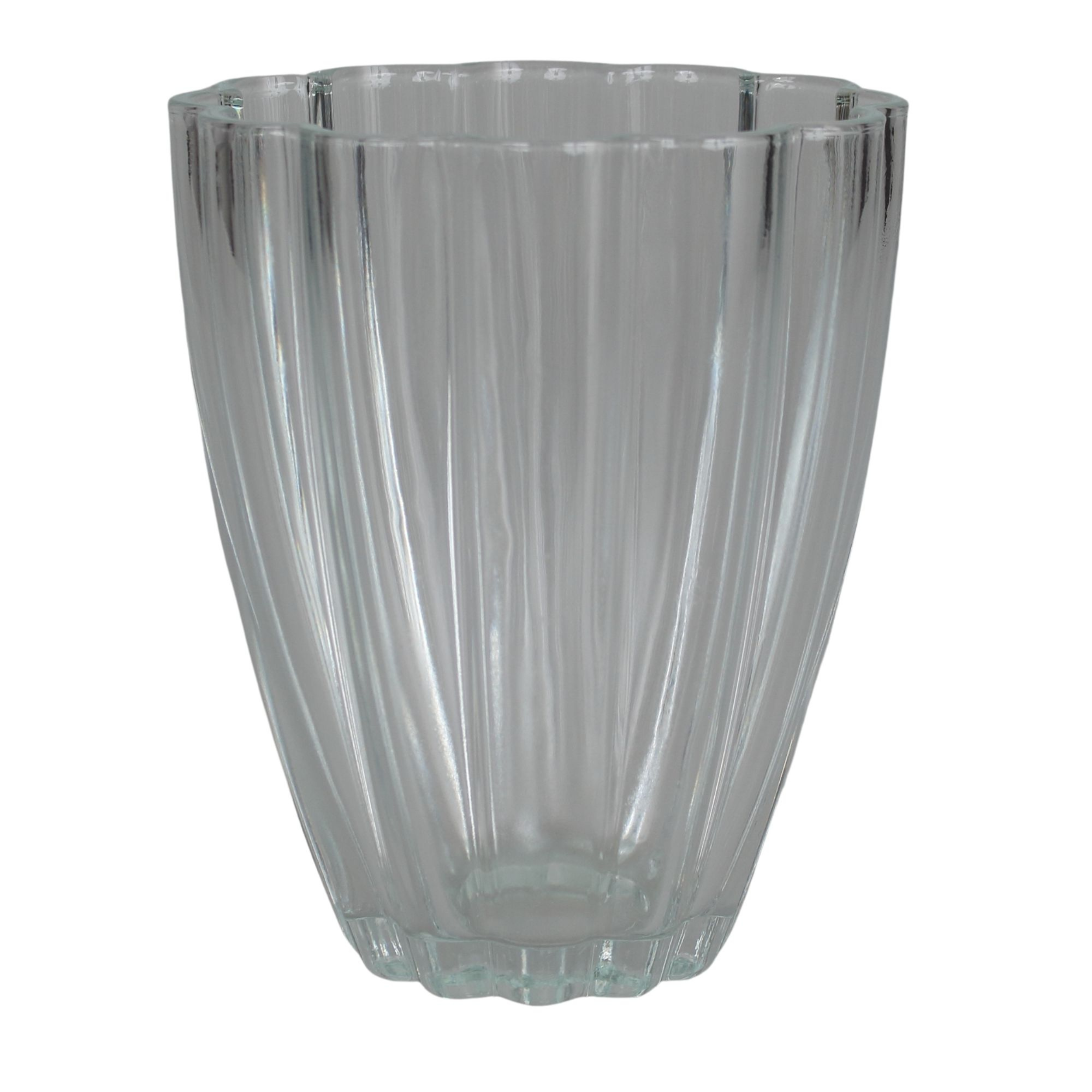 Osłonka doniczki szklana Ismena 13cm bezbarwna Cermax - 2