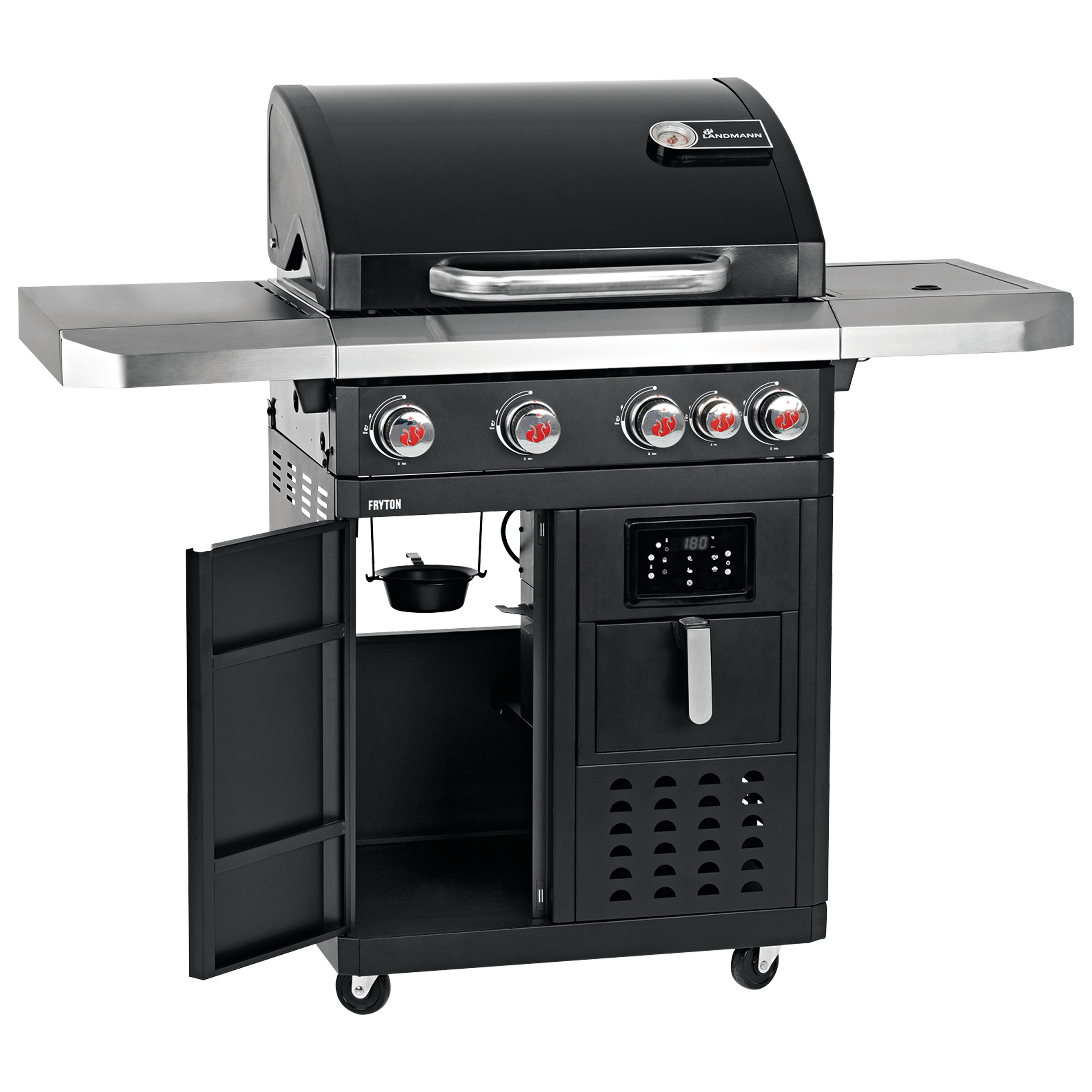 Grill gazowy 15kW Fryton 05157 5 palników Landmann