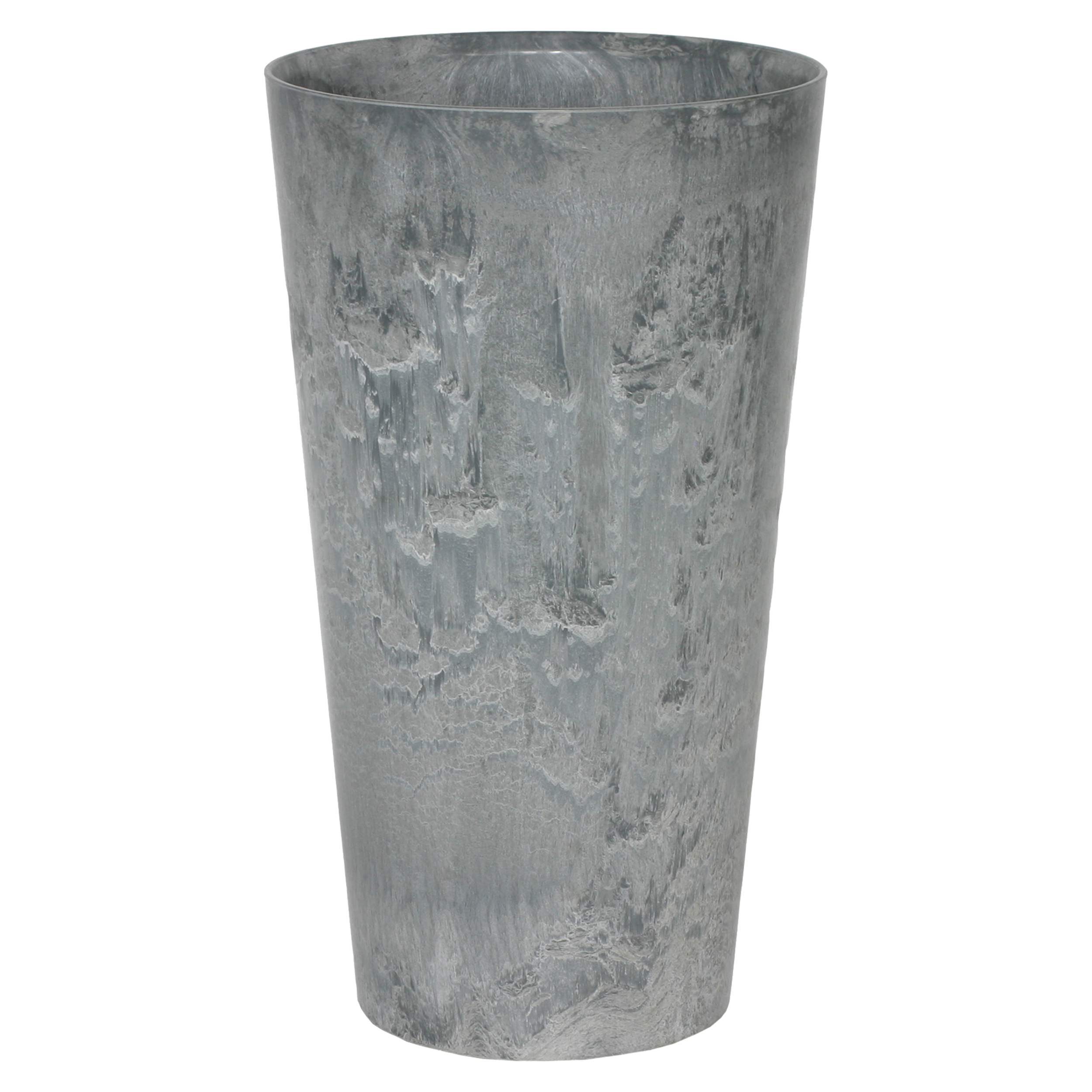 Doniczka plastikowa Claire Vase śr.28cm szara