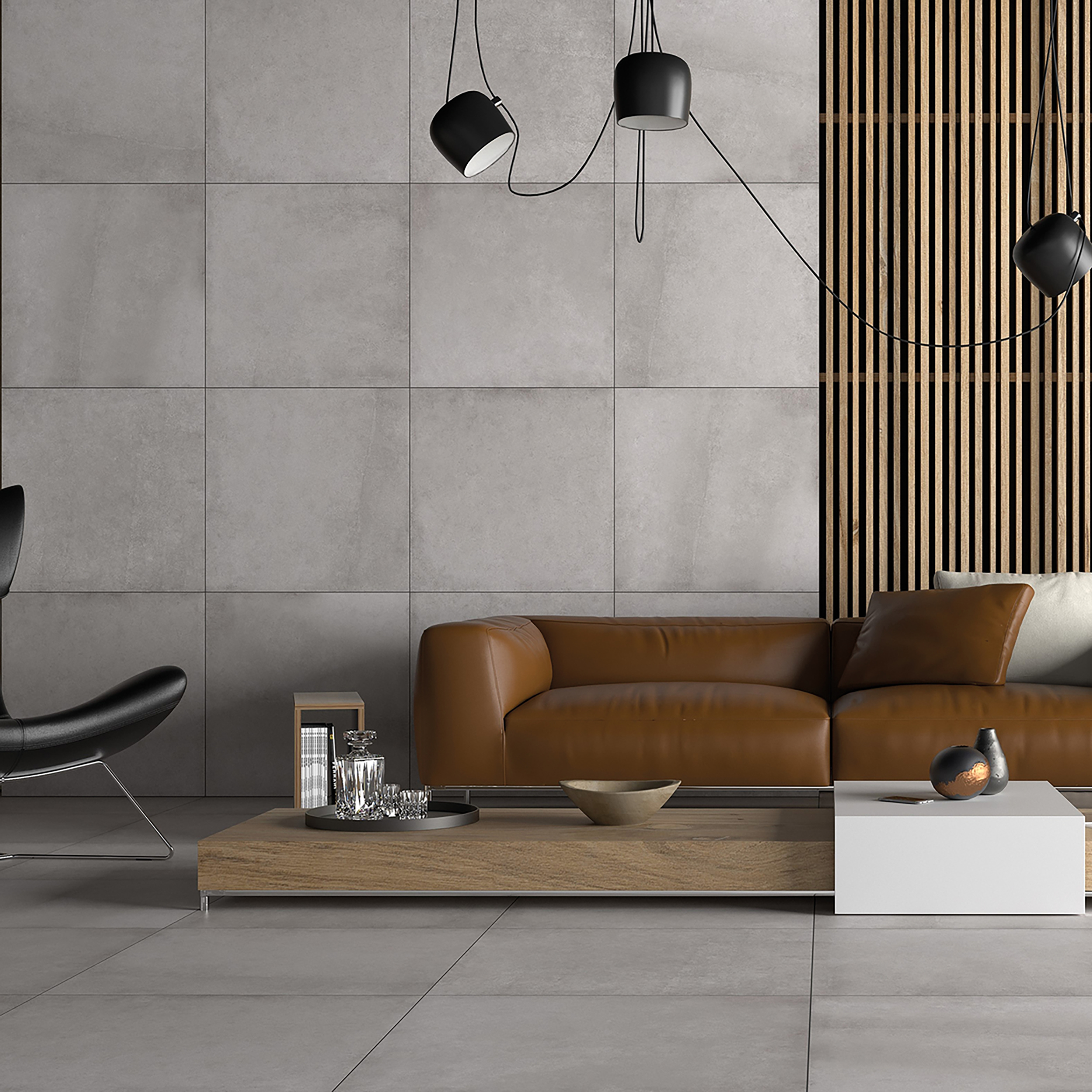 Gres szkliwiony Trend Silver 60x119.5 Greenline Tiles - 9