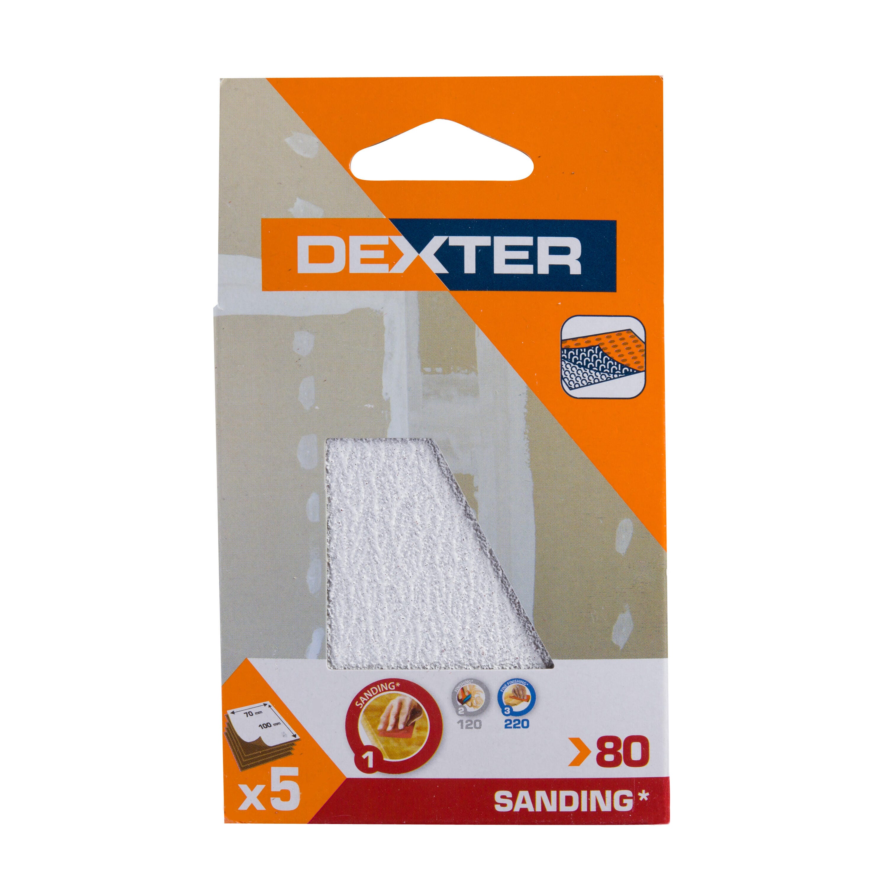 Glarks Lot De 100 Papiers Abrasifs Triangulaires De 90 Mm Glarks Lot De 100 Papiers Abrasifs Triangulaires De 90 Mm