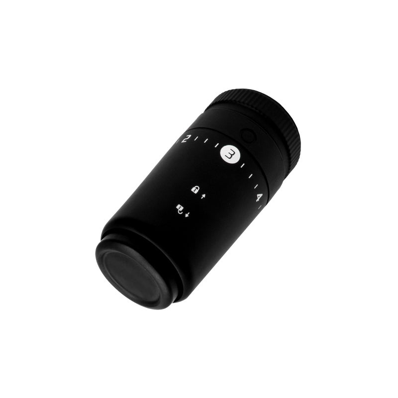 Głowica termostatyczna MINI M30x1.5mm 401 czarna OPTICOMFORT