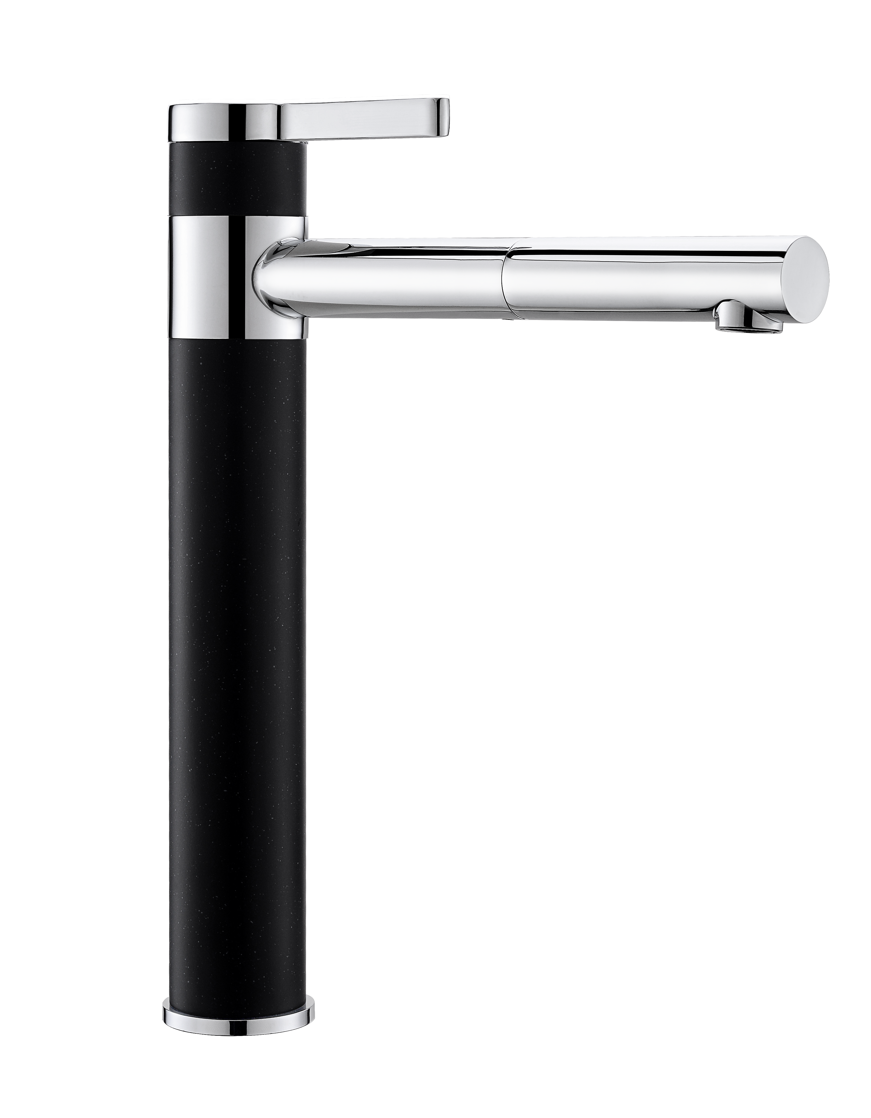 Bateria kuchenna Carla czarna Axis wylewka L 30 cm