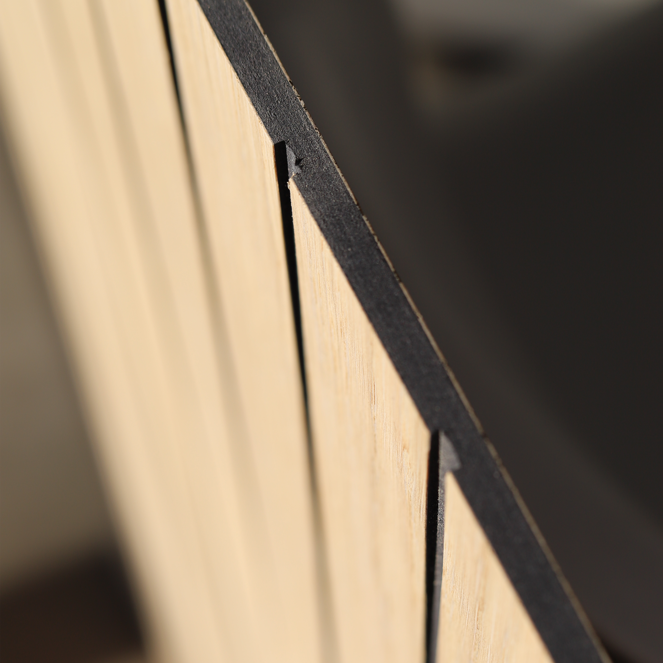 Panel ścienny MDF dekoracyjny pionowe pasy frezowany 30x90cm Fllow - 5