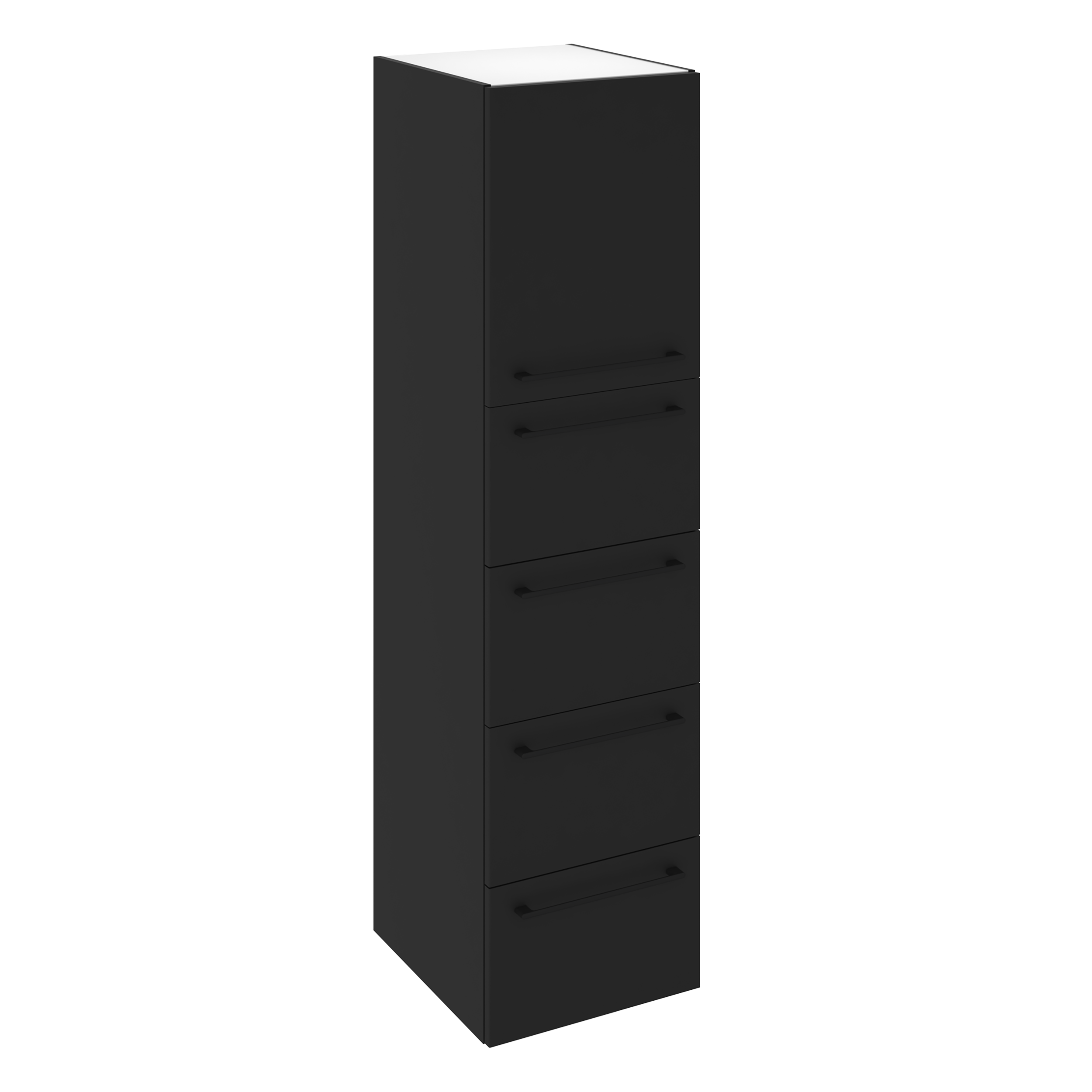 Szuflada do mebli łazienkowych (modułowych) Remix czarna 45 x 46 Sensea - 18