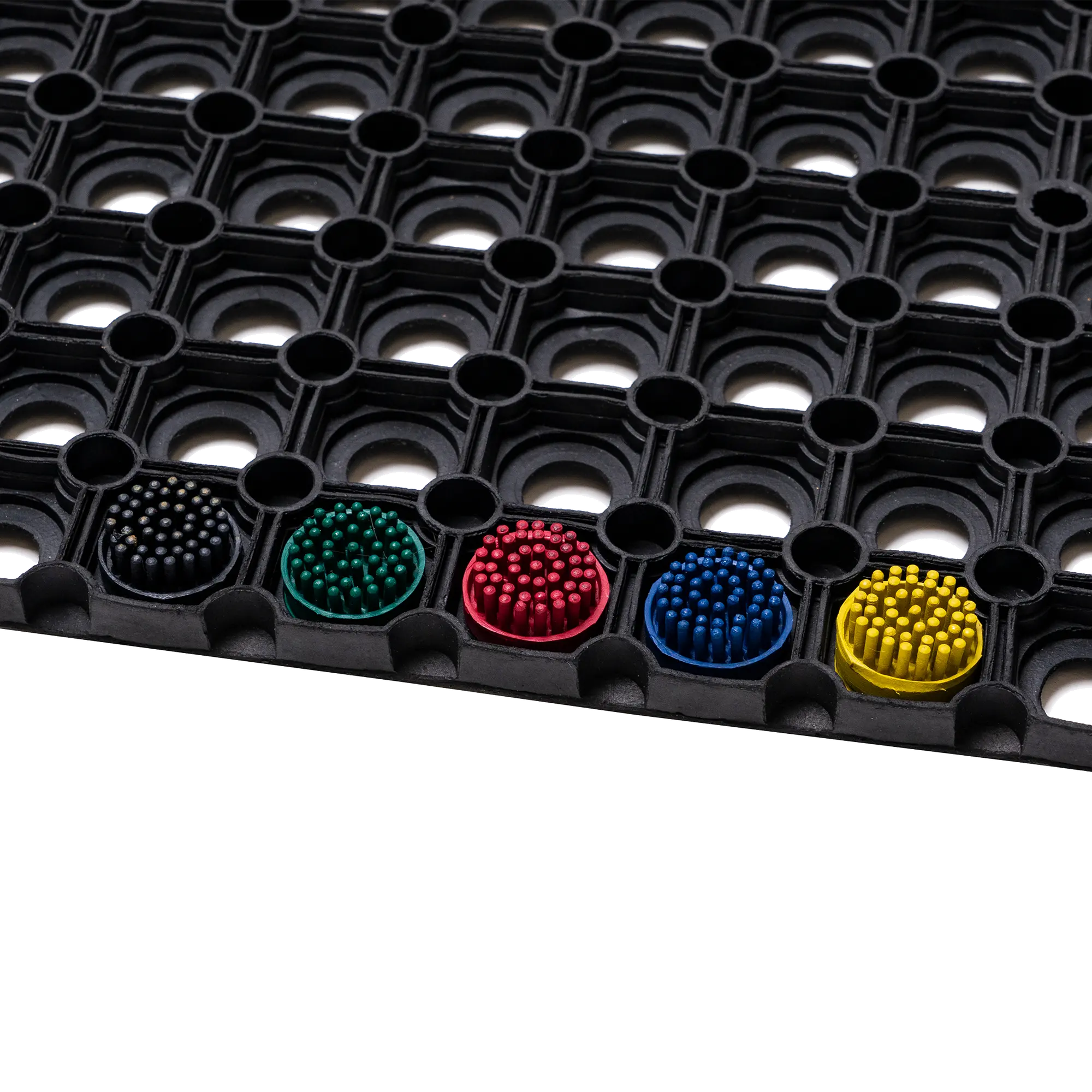 Szczoteczki do wycieraczki Domino 10 szt. czerwone