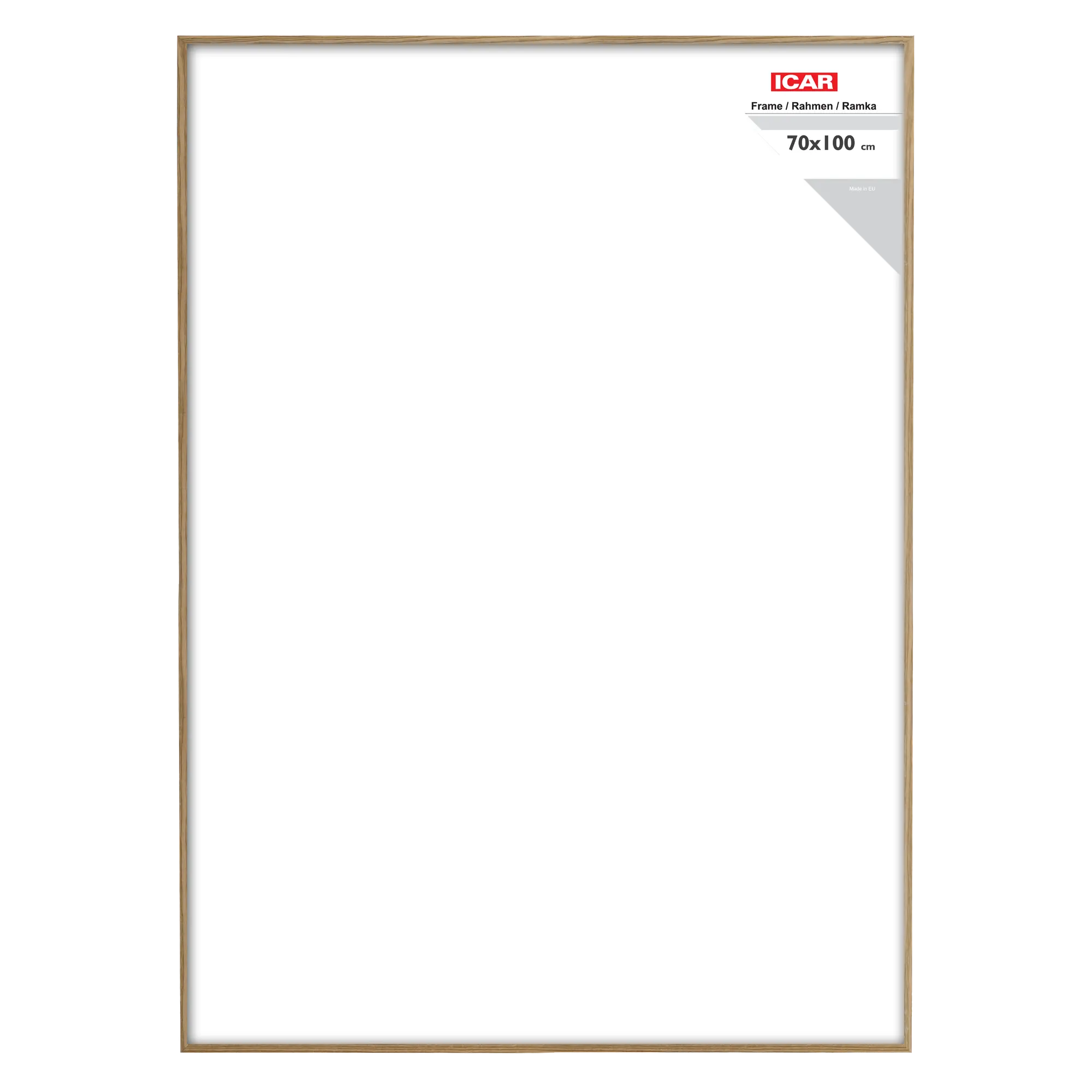 Ramka na zdjęcia Aga 70 x 100 cm dąb drewniana