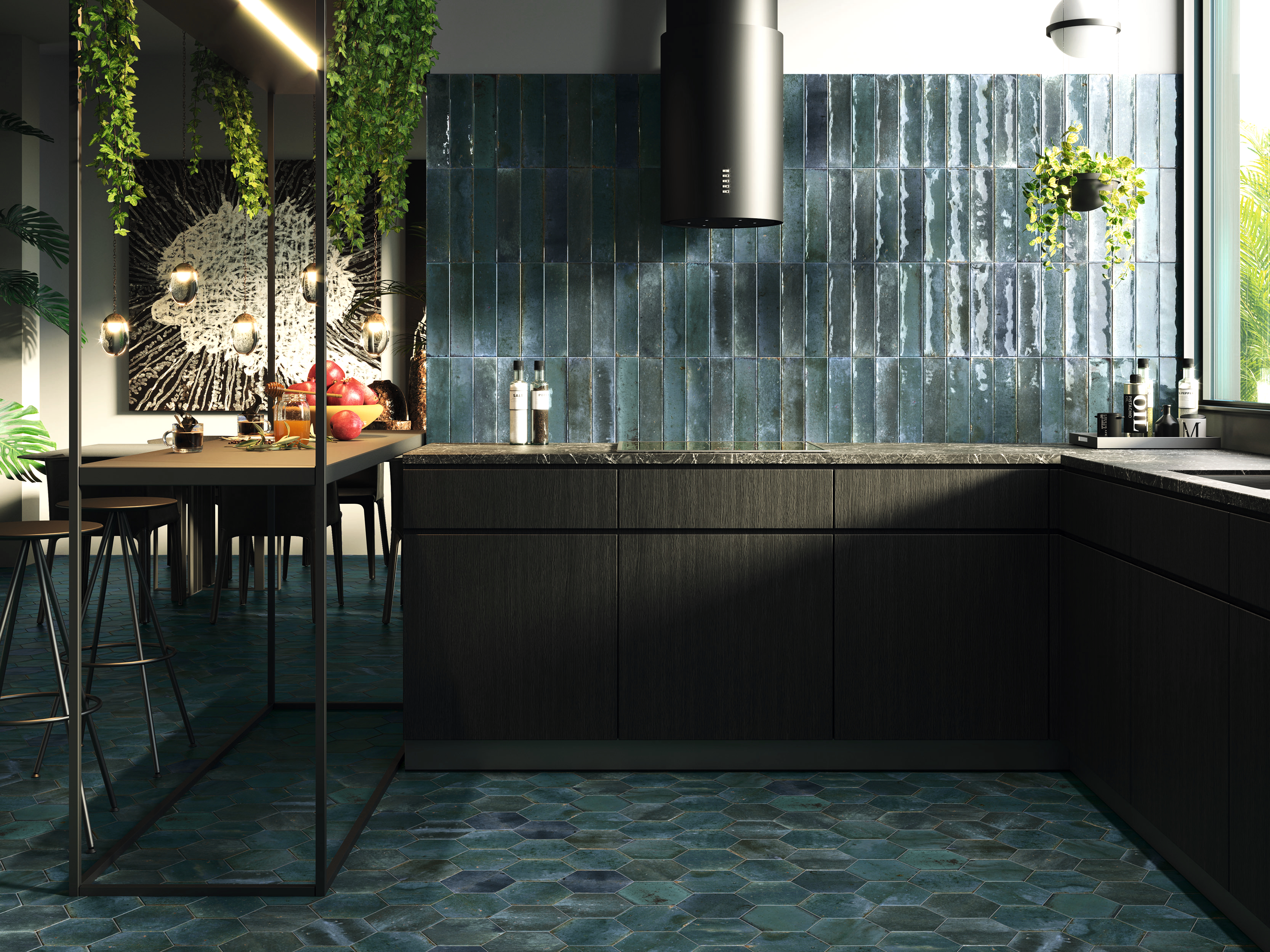 Glazura Hope Blue 7.5x30 Egen