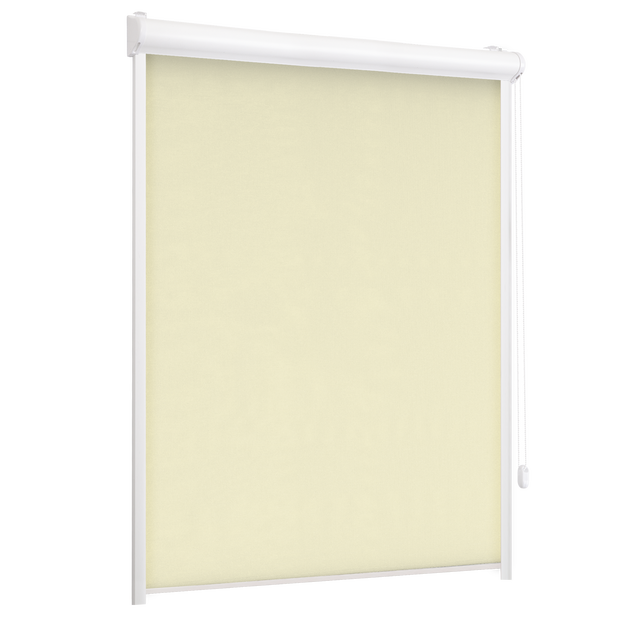 Roleta w kasecie zaciemniająca Silver kremowa 70.5 x 150 cm prawa