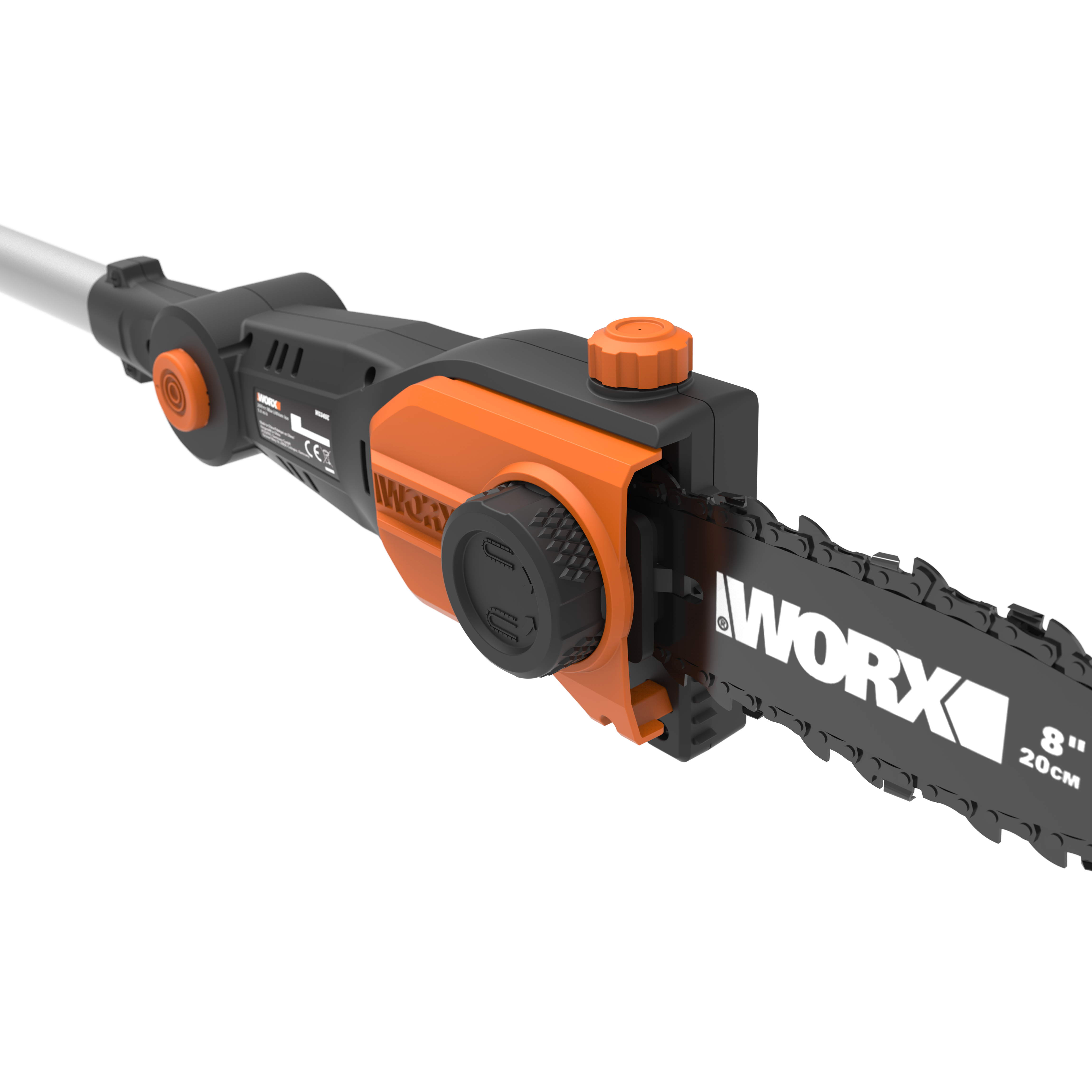 Piła łańcuchowa akumulatorowa na wysięgniku 20cm 20V Worx Solo WG349E.9 - 6