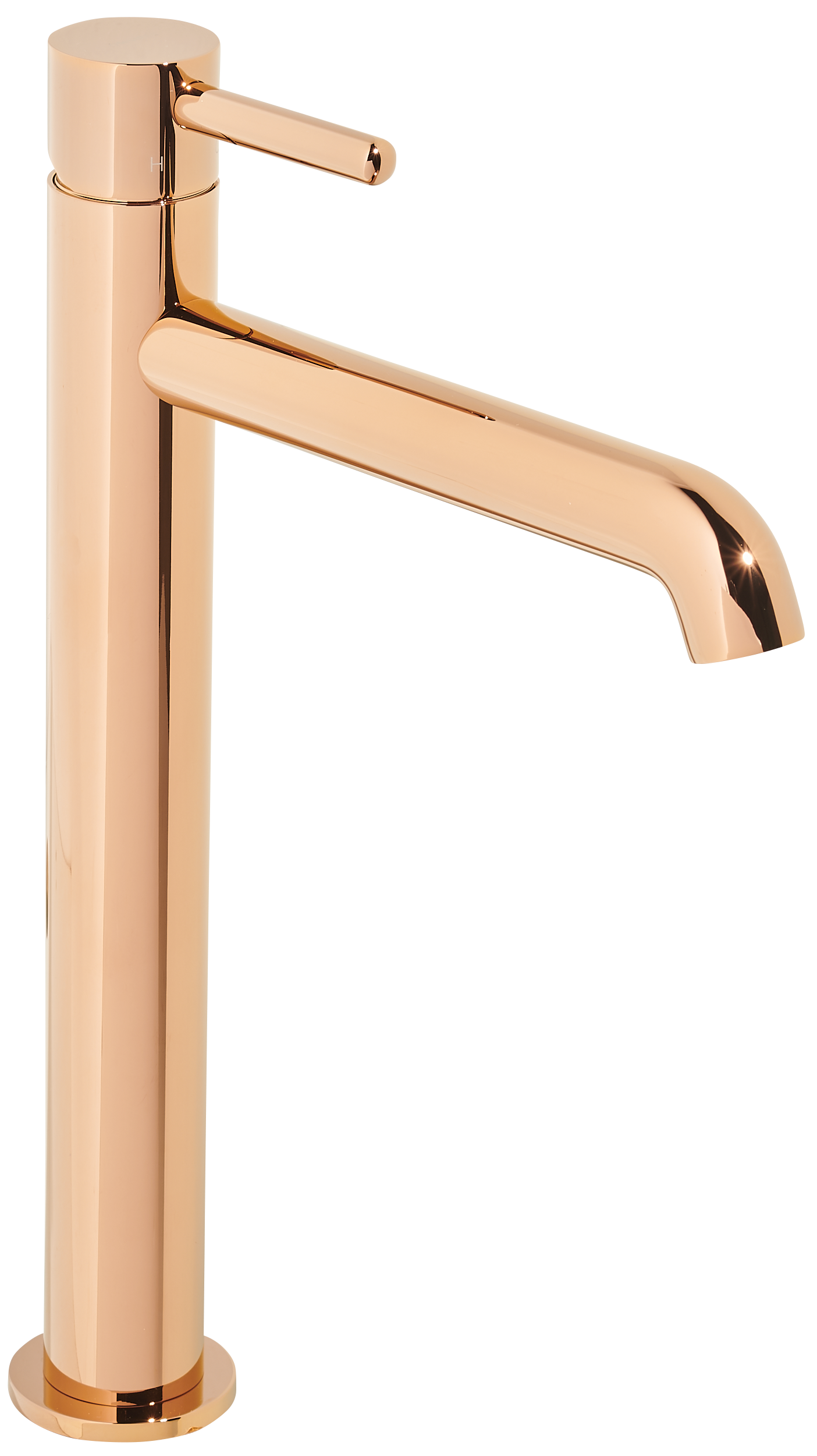 Bateria umywalkowa wysoka miedziana połysk Simplon Omnires