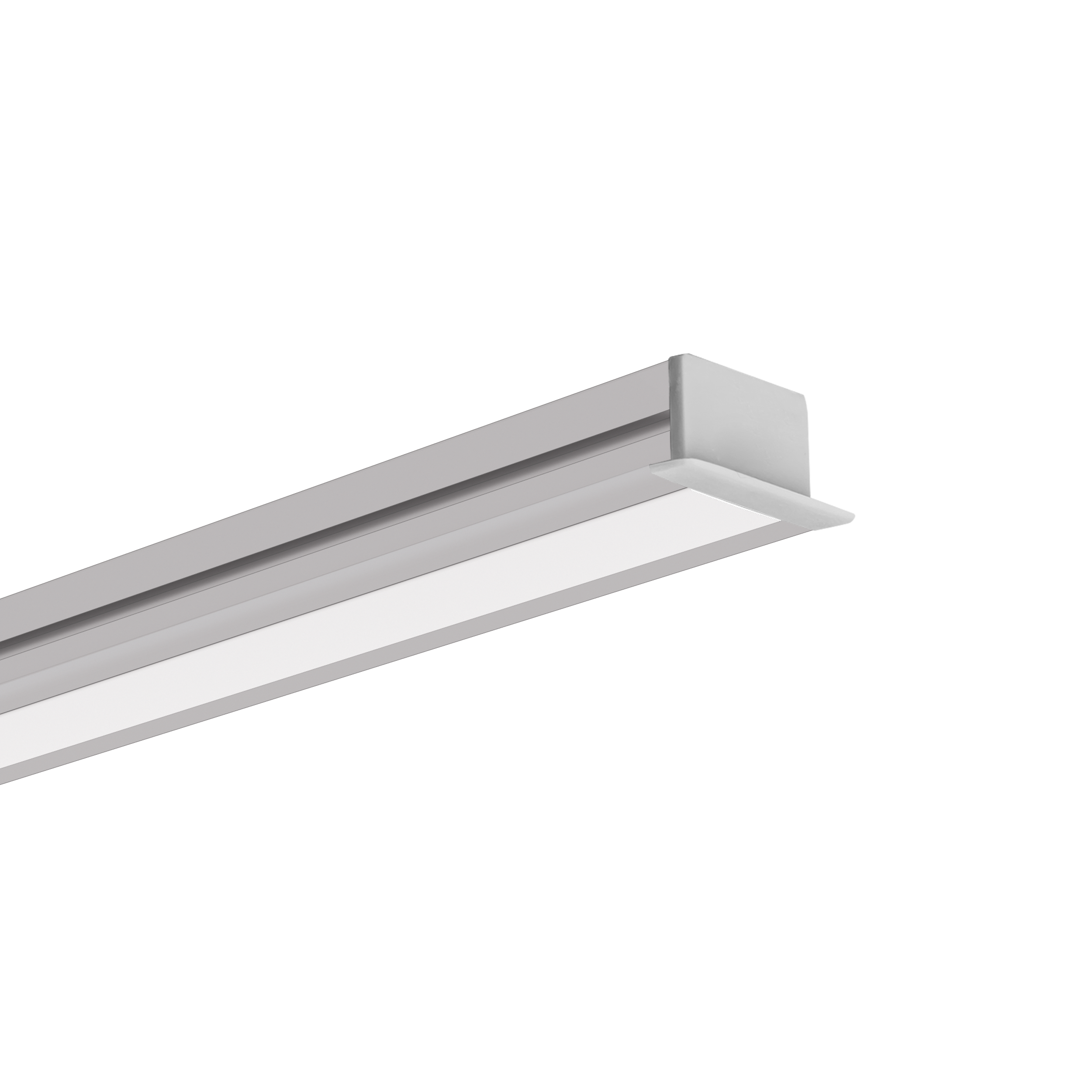 Profil aluminiowy do taśmy LED dł. 2 m srebrny Kluś