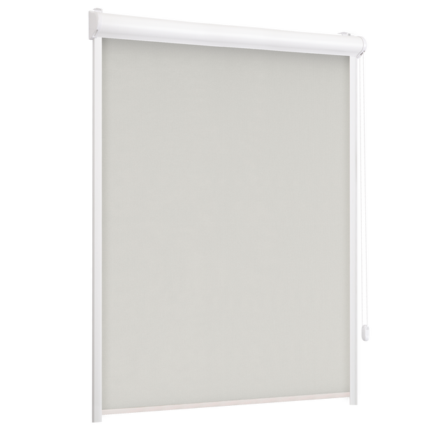 Roleta w kasecie zaciemniająca Silver lód 67.5 x 220 cm prawa