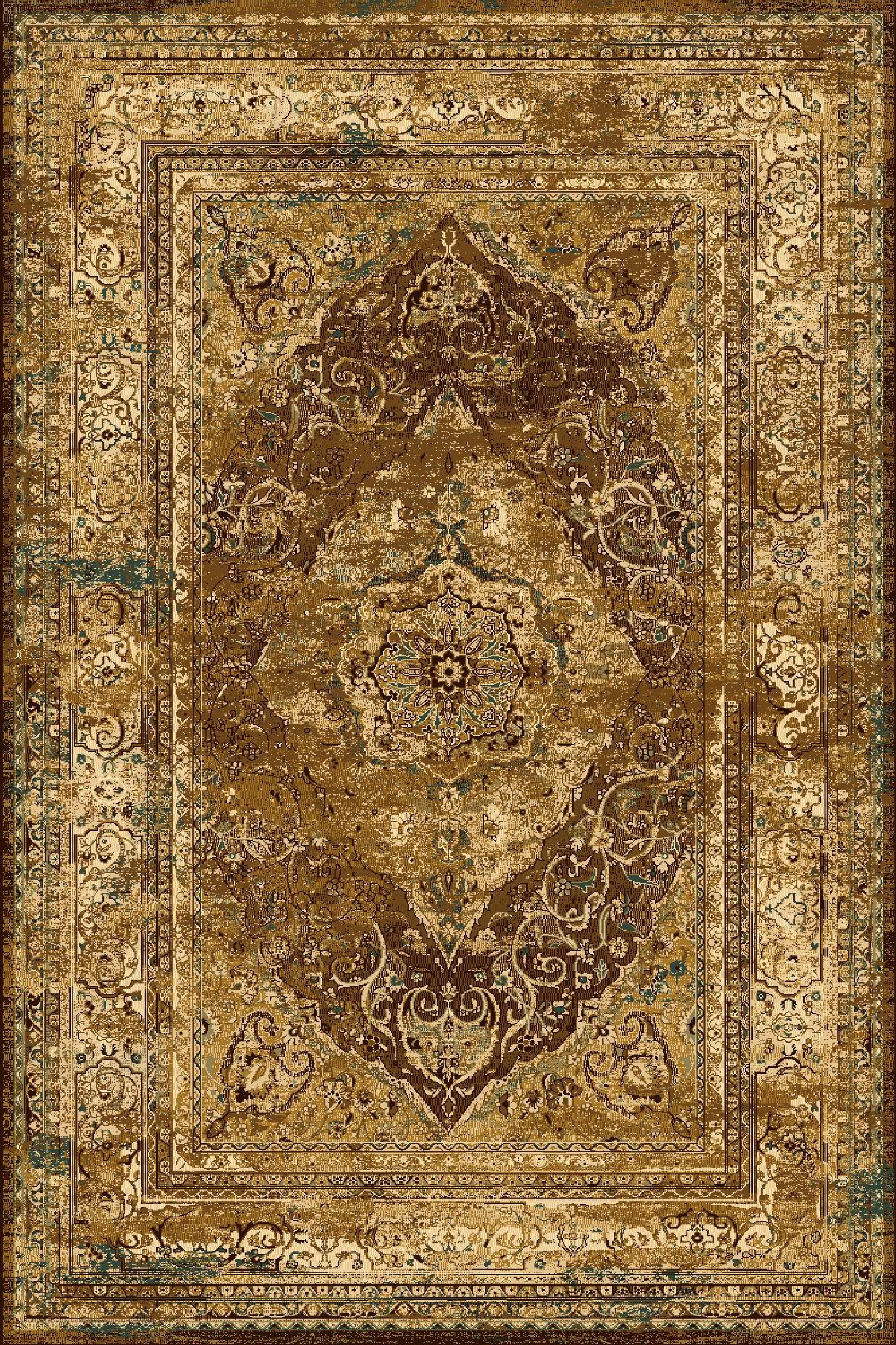 Dywan wełniany Superior Nuri Koniak 235 x 350 cm