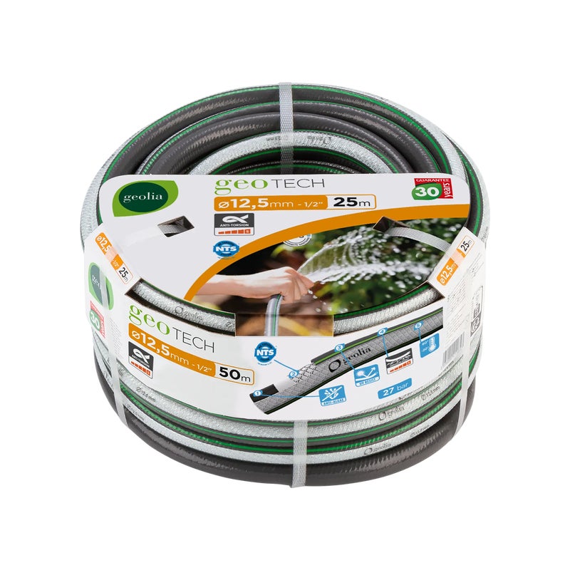 Wąż ogrodowy 12.5 mm(1/2") 25 m Geolia