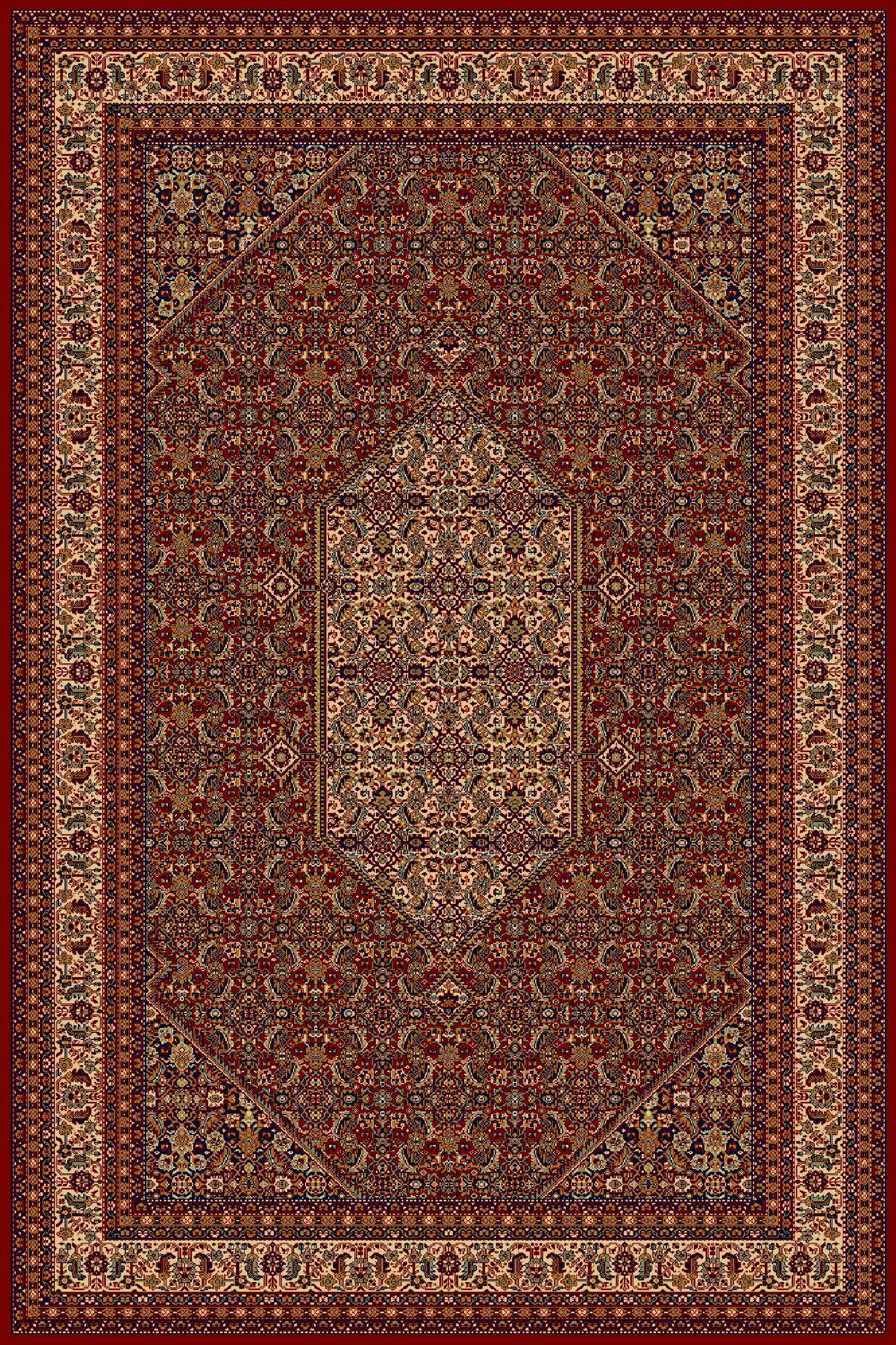 Dywan wełniany Polonia Wawelski Burgund 170 x 235 cm