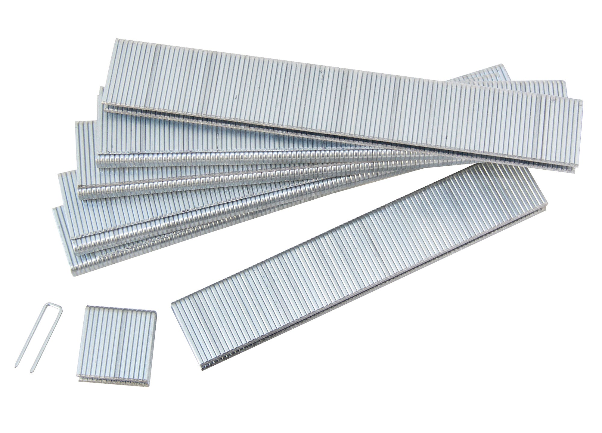 Lot de 1000 agrafes de compresseur en acier DEXTER 90-20 mm - 2