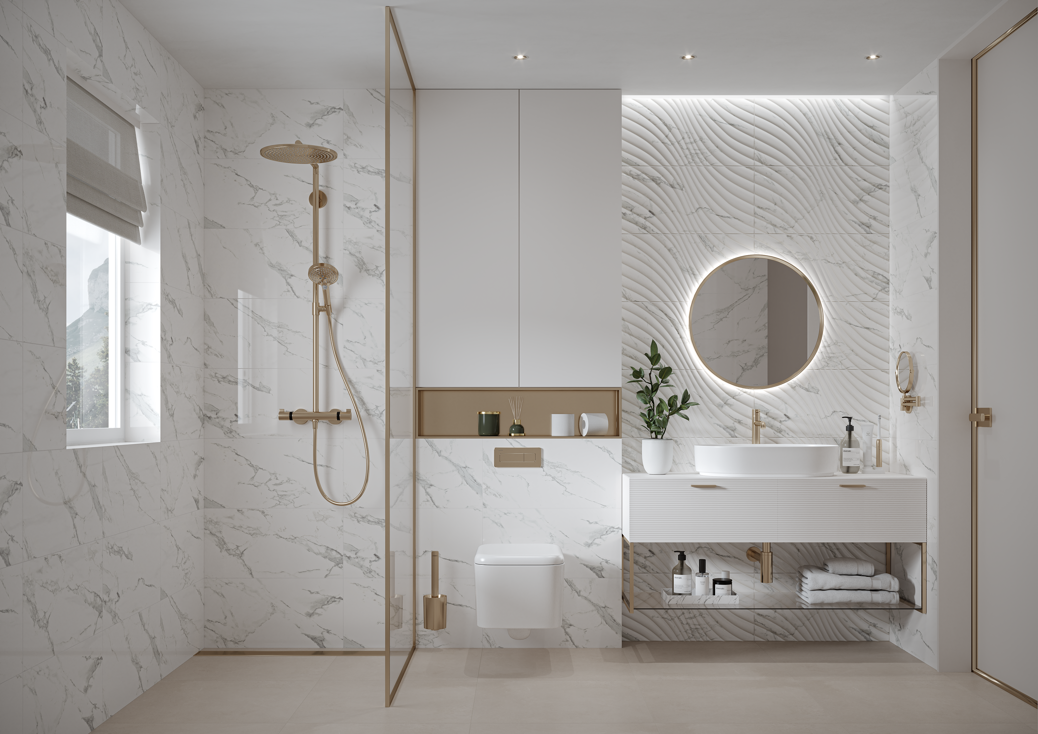 Glazura Carina Bianco 30x60 Ceramika Paradyż - 3